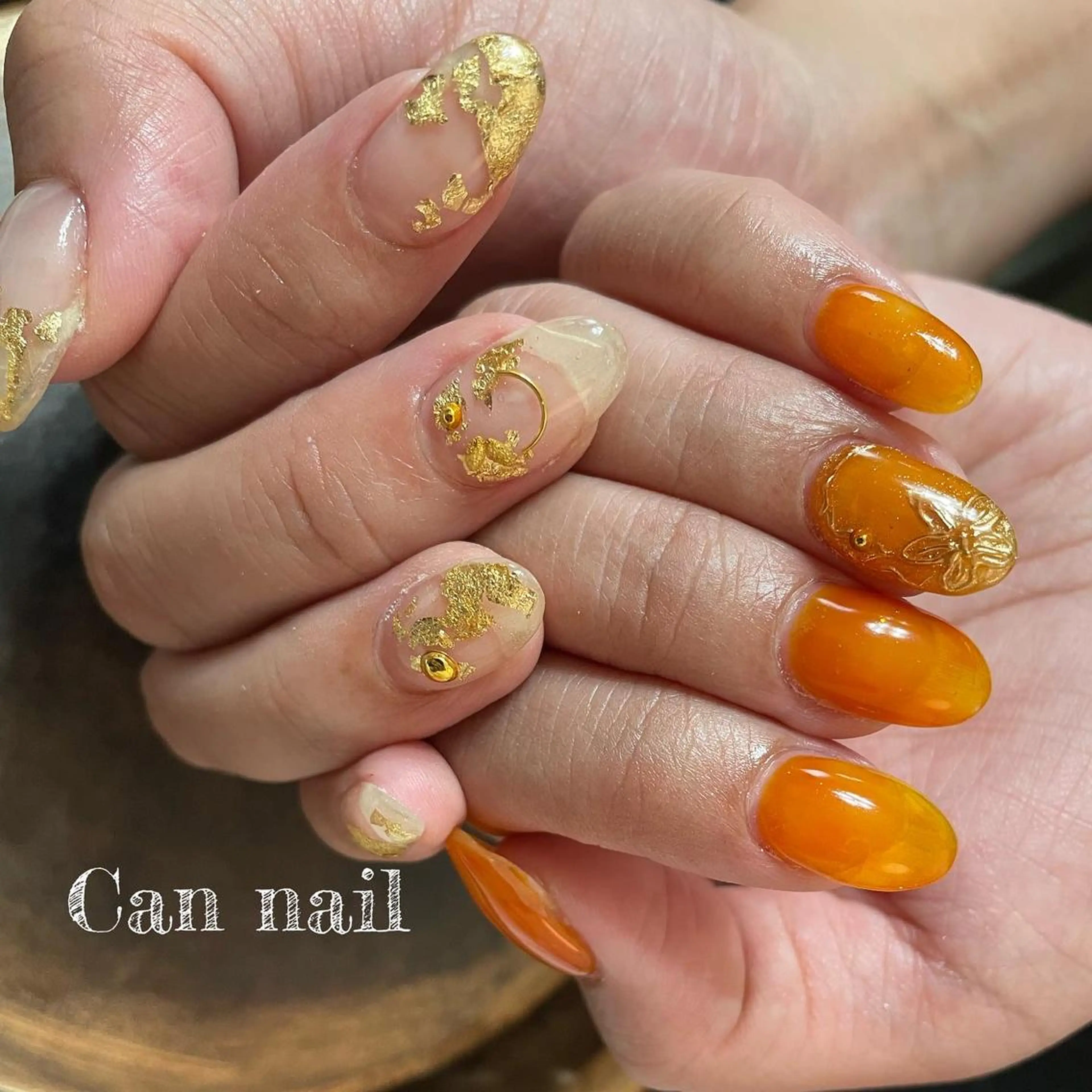 ミディアム ネイル Parfum パルファンのネイルデザイン