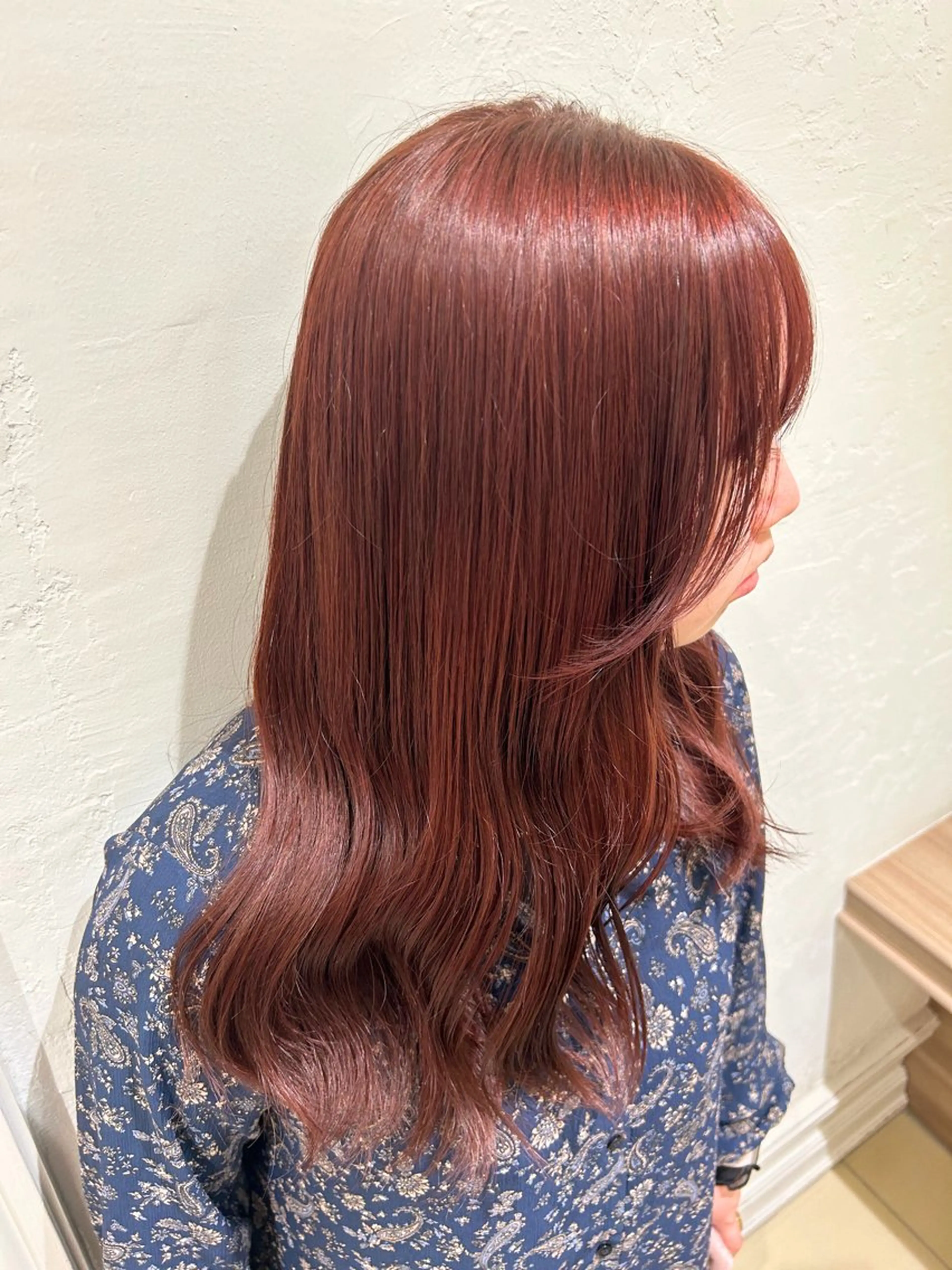 ロング カラー 《艶髪縮毛矯正》 かのん☽⑅ ˖のヘアスタイル