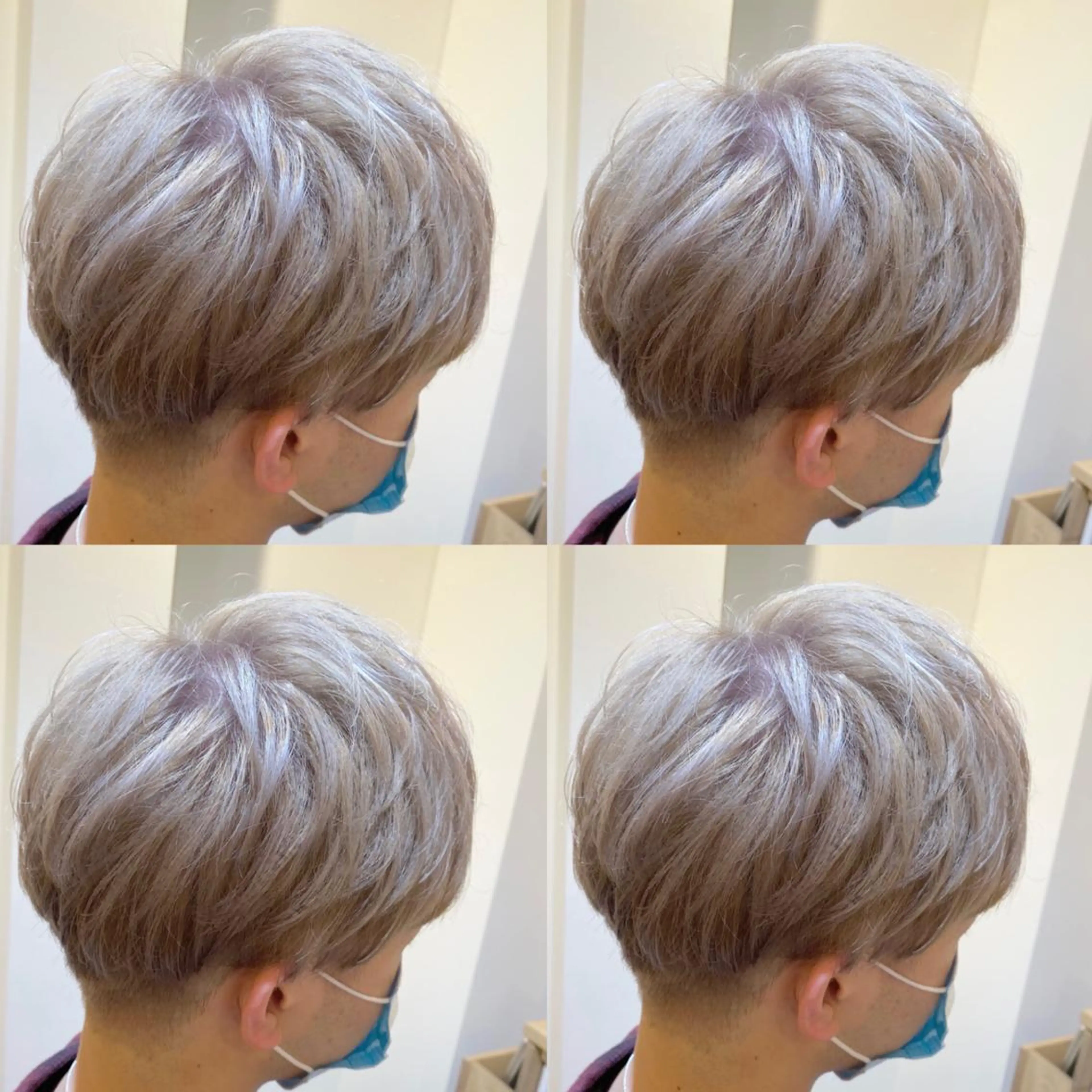 ショート カラー メンズ hair＆relax　salon アトレ所属・金島 青のヘアスタイル