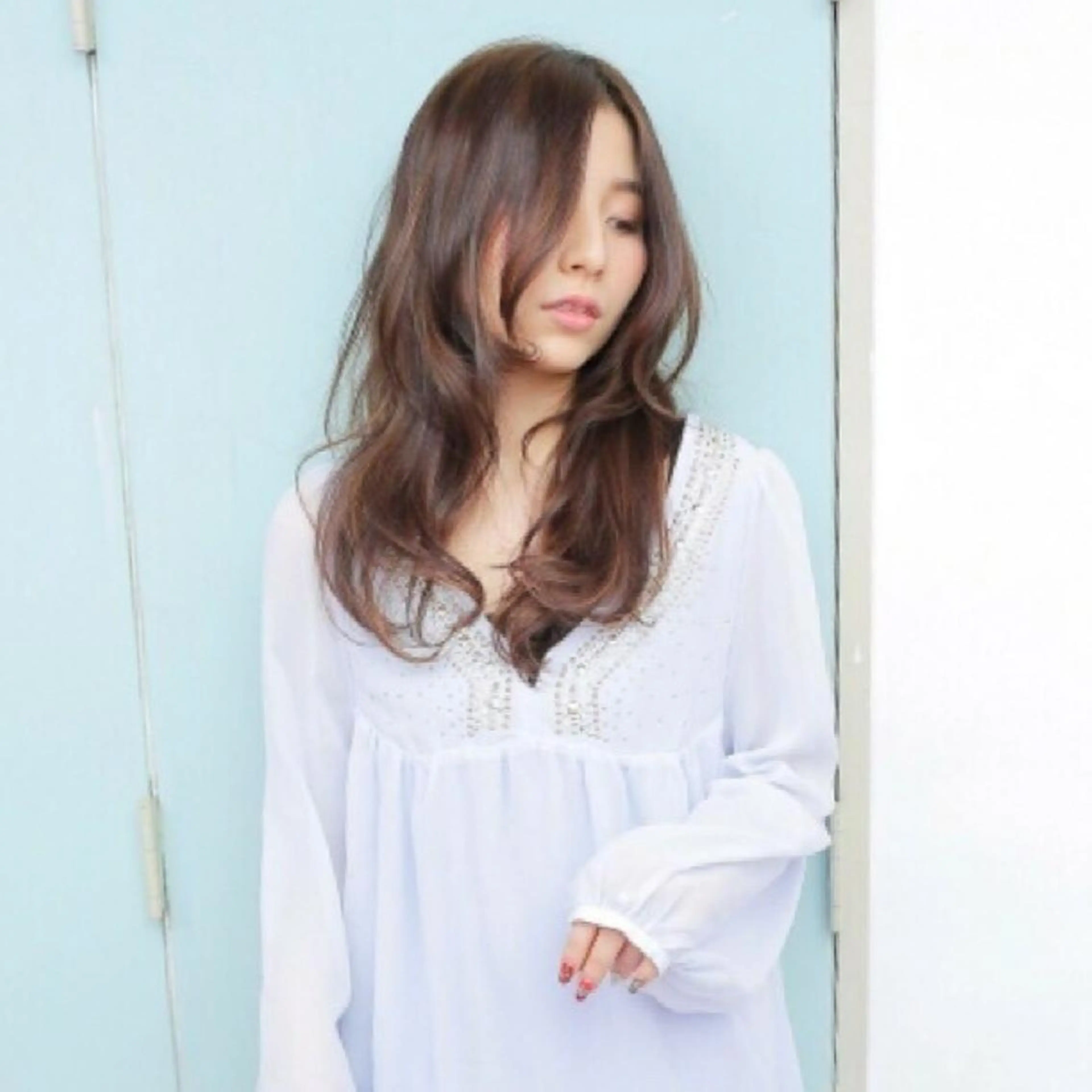 ロング SALOWIN神宮前五丁目店所属・🇰🇷韓国風艶髪✨ 髪質改善 倉岡しおんのヘアスタイル