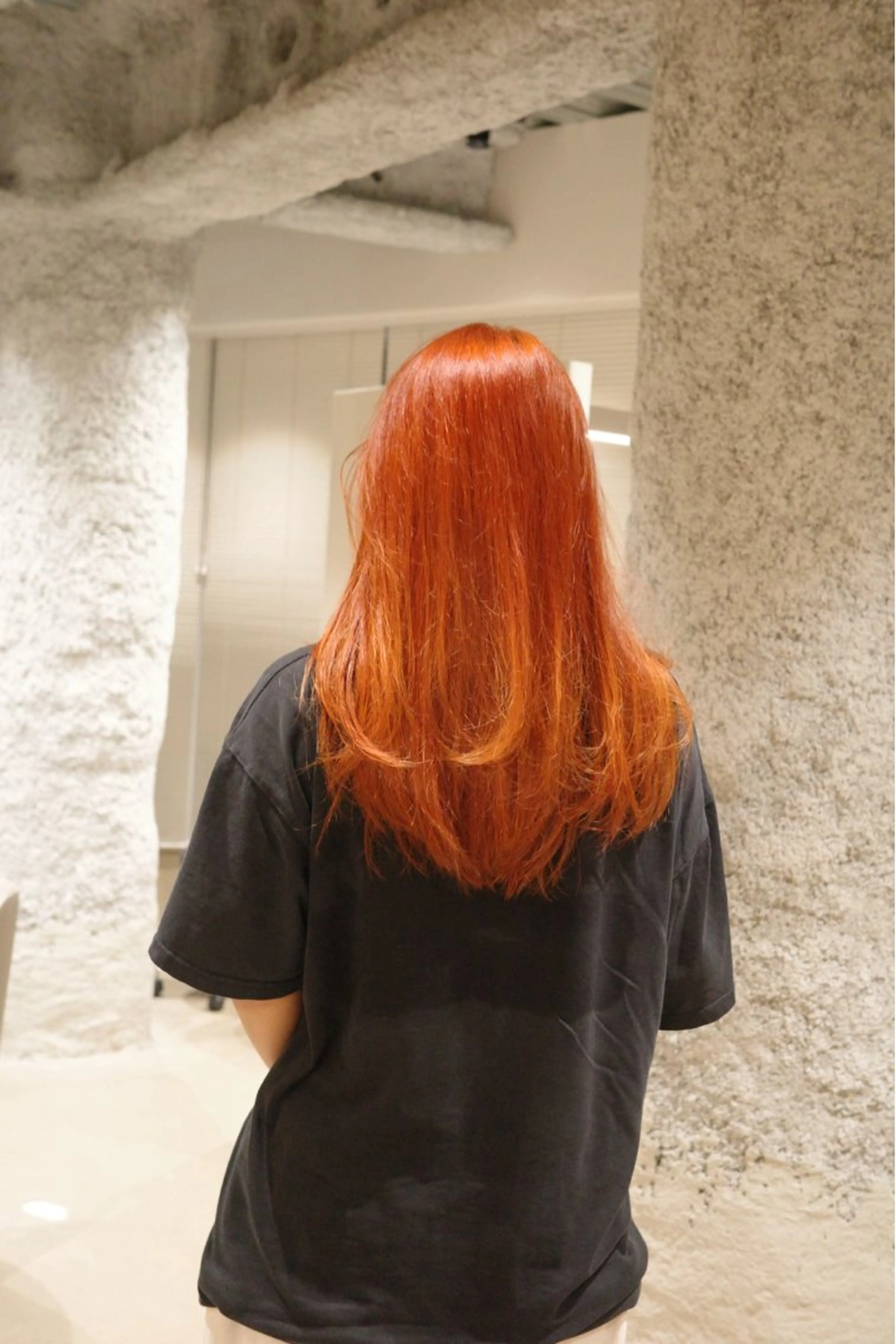 ロング カラー 未 来カットモデル無料のヘアスタイル