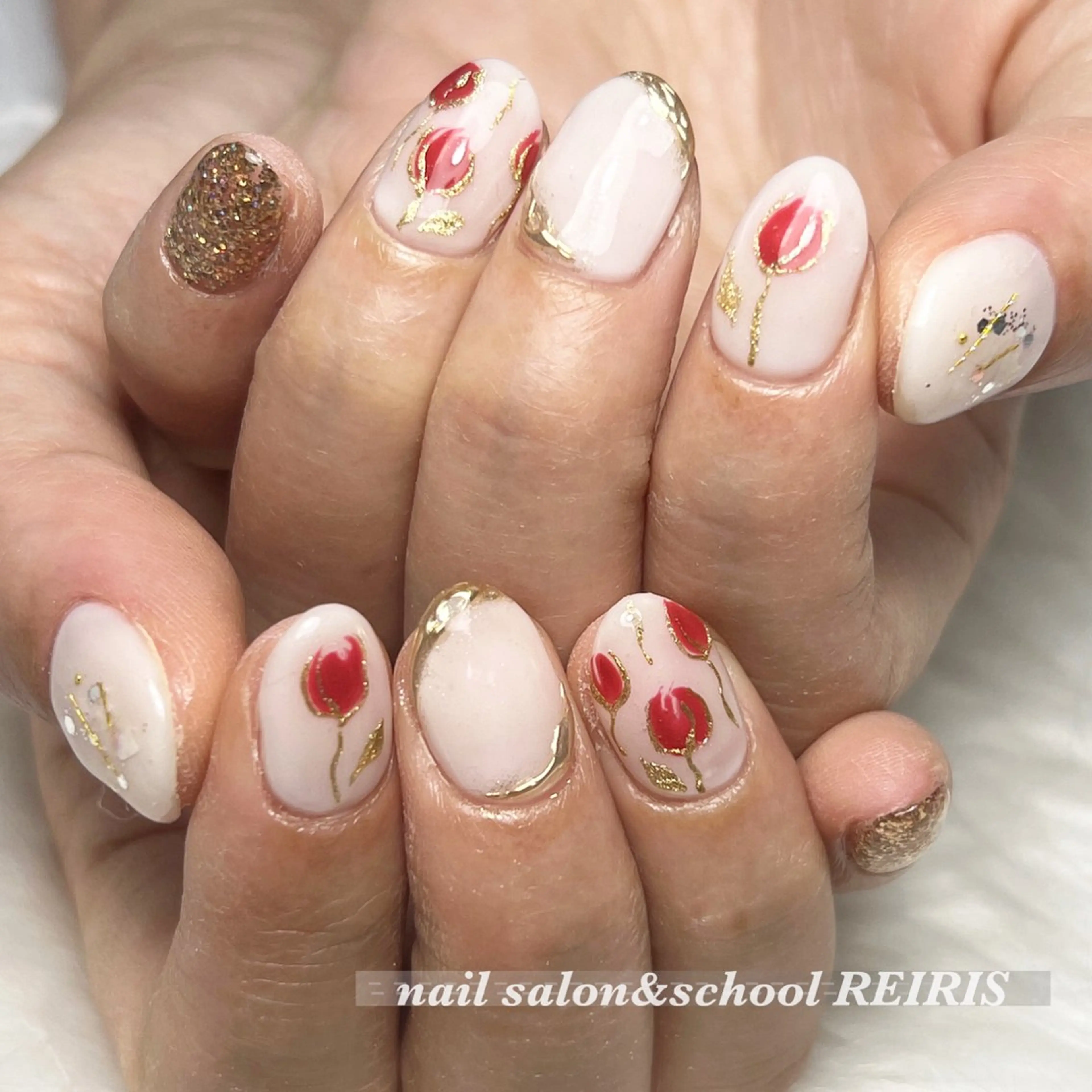 ネイル ハンドネイル Nail salon REIRISのネイルデザイン