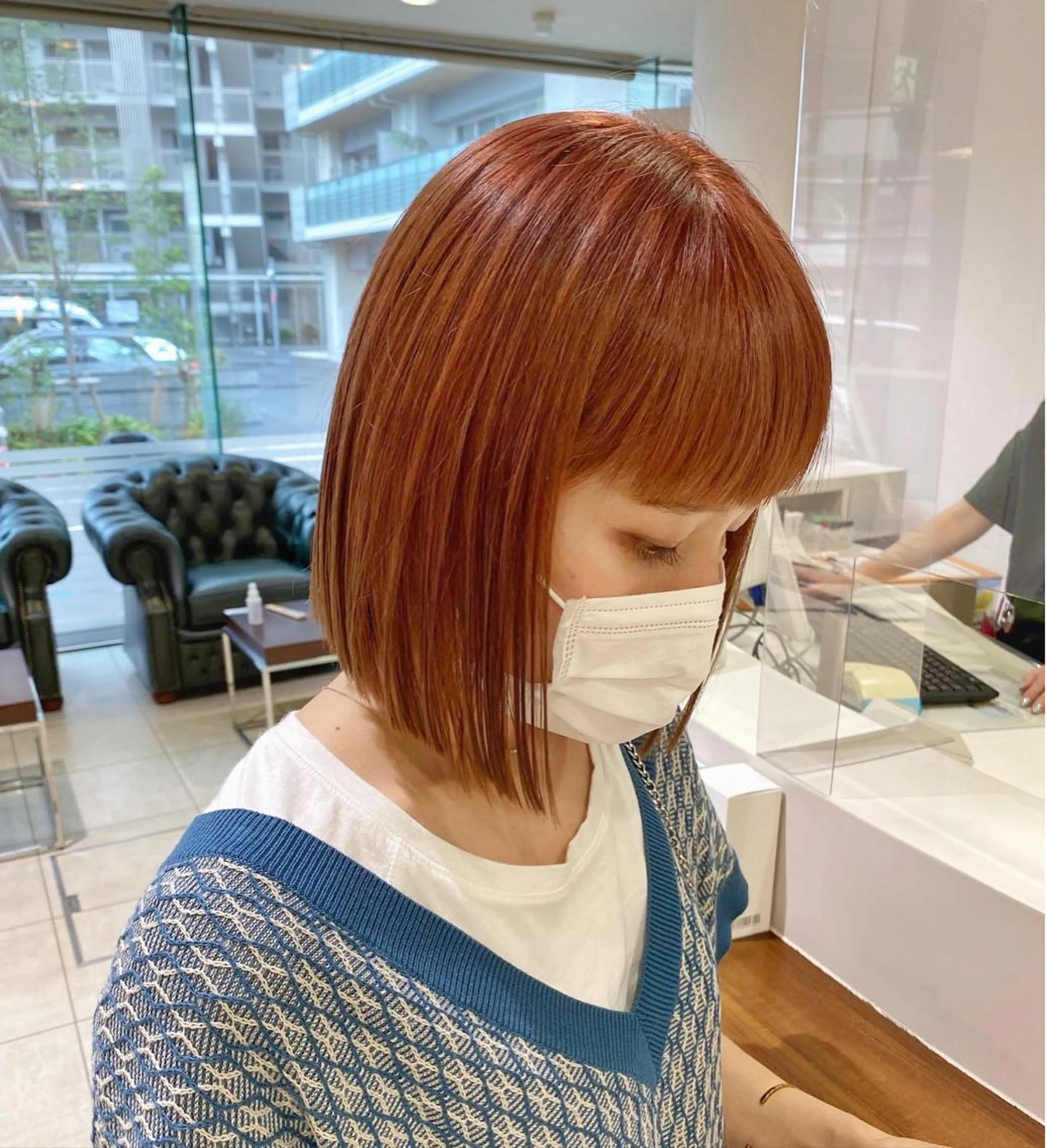 ショート カラー ブリーチ指名No.1 Daikiのヘアスタイル