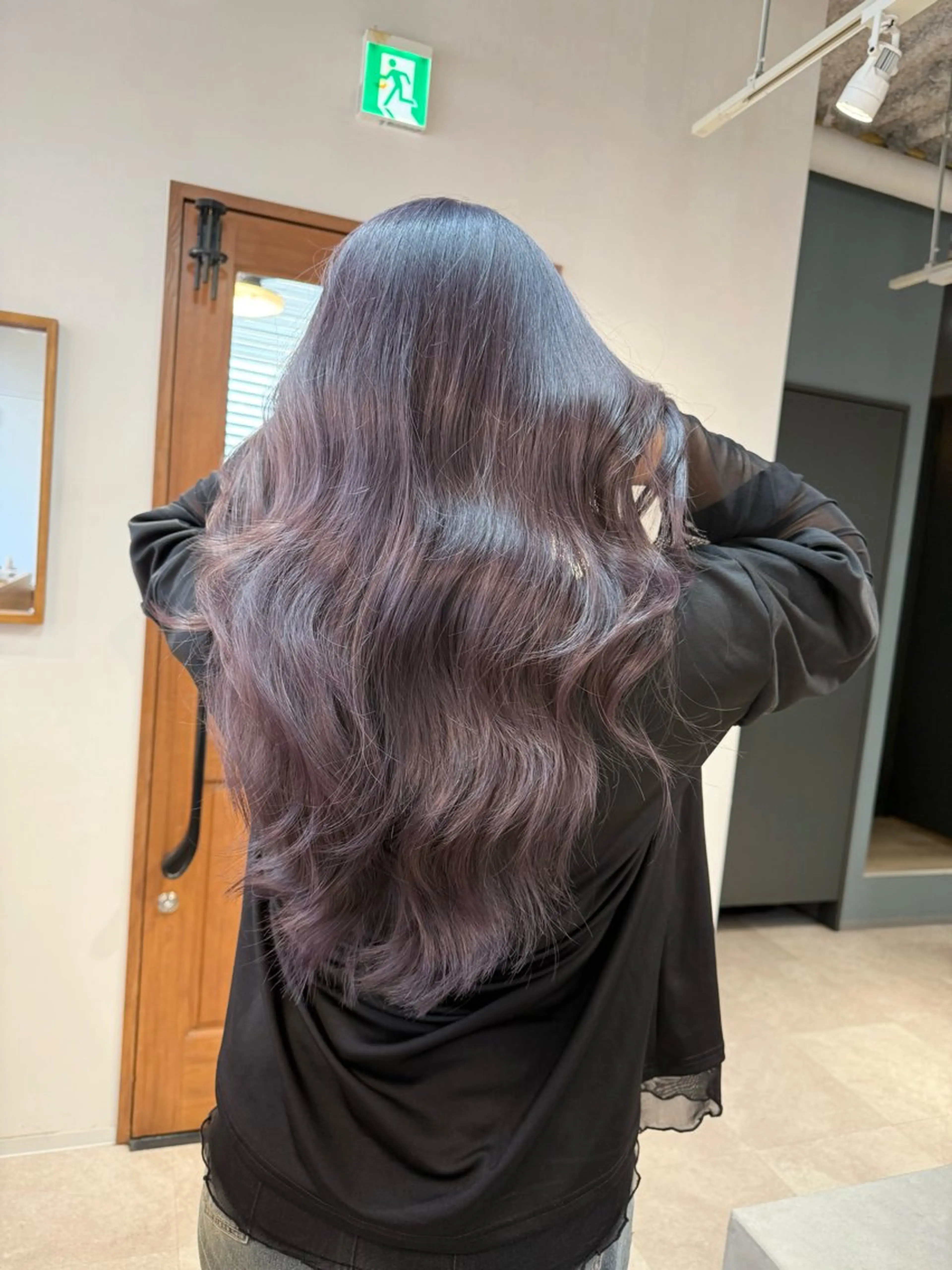 ロング カラー 岡本 太陽☀️のヘアスタイル