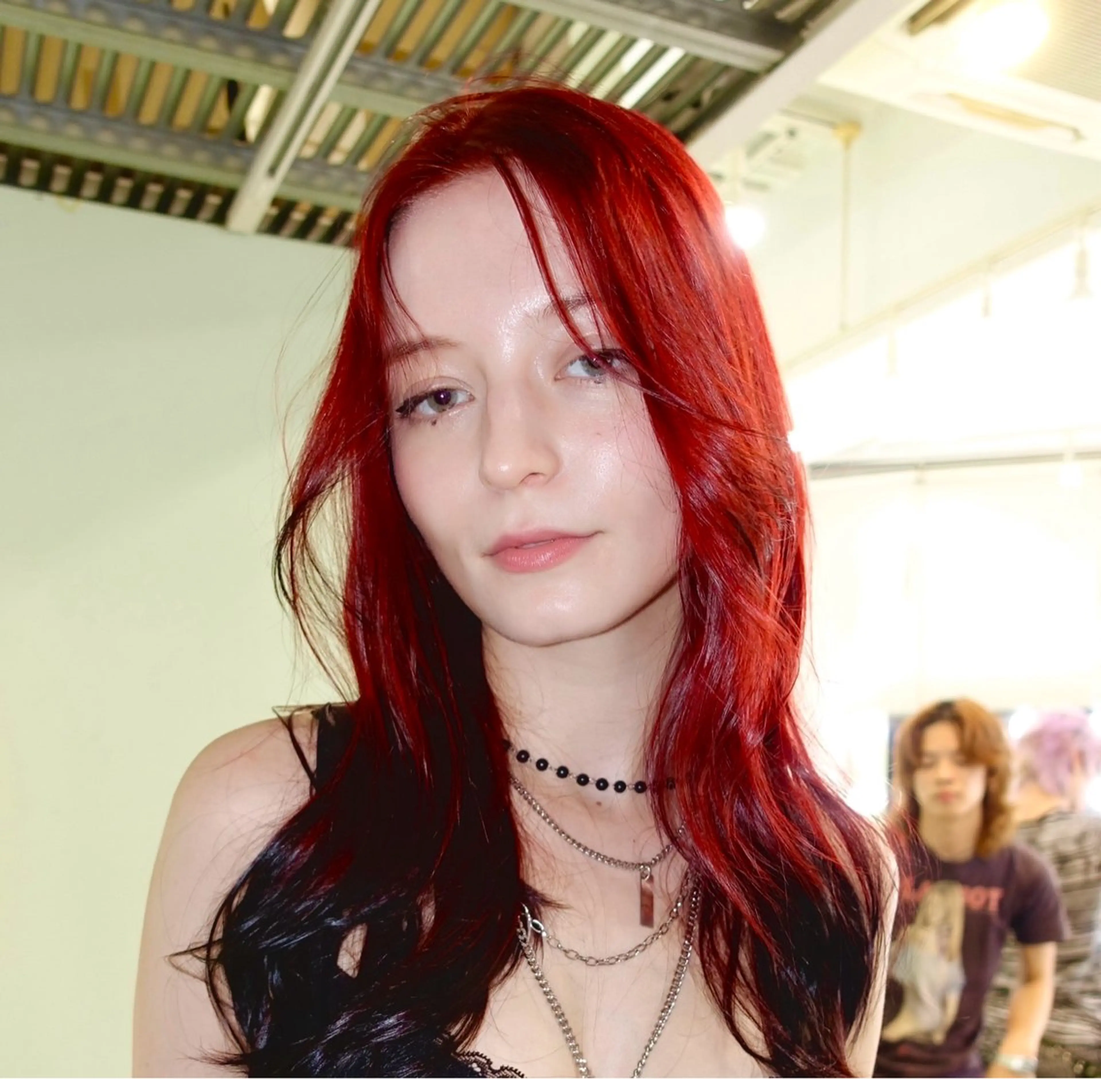 ロング カラー ヘアカラー こだわりハイトーン/ ケアブリーチ/岸のヘアスタイル