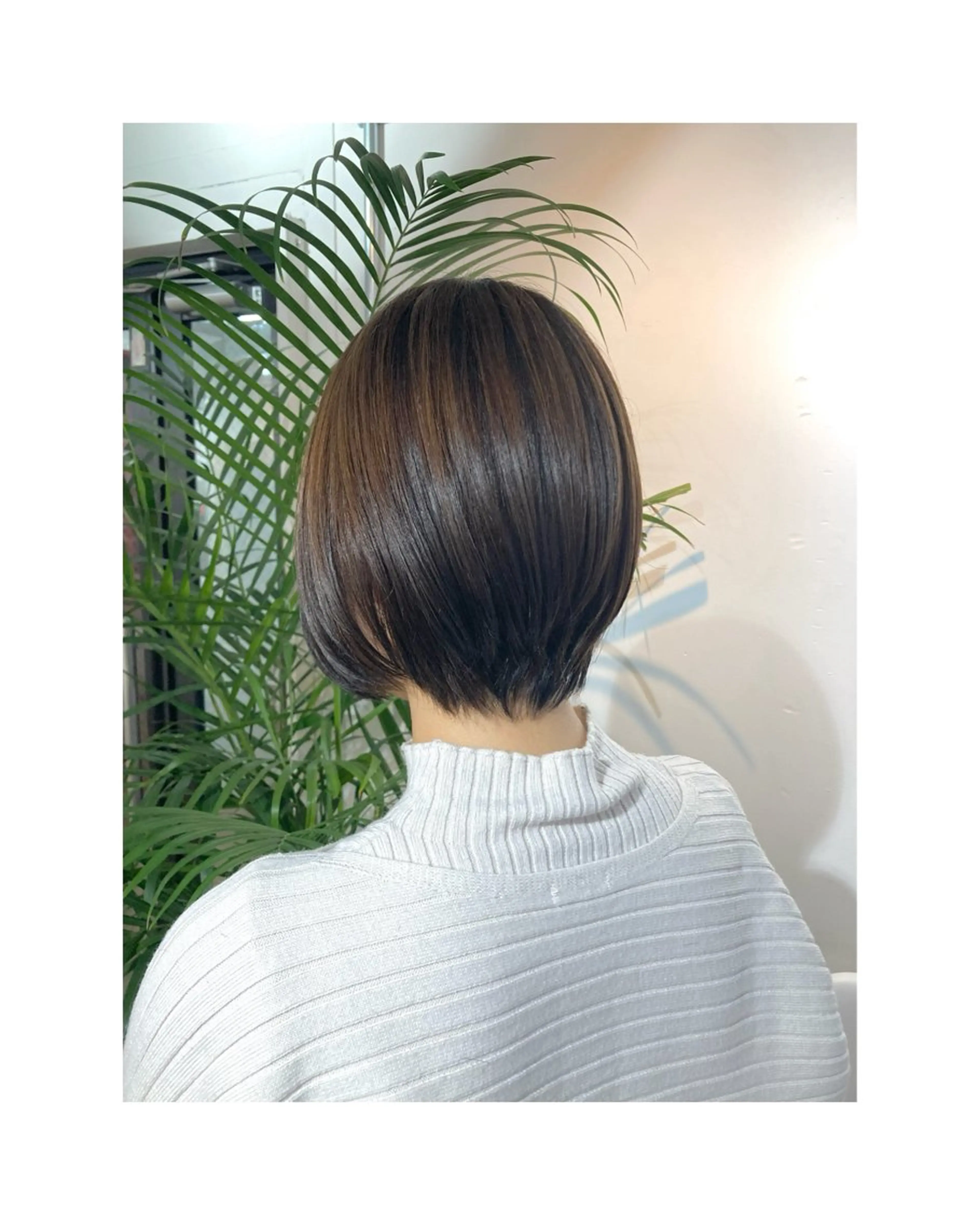 ショート hair studio Zen〜kalon所属・Jura／ハイライト ／ブリーチなしカラーのヘアスタイル