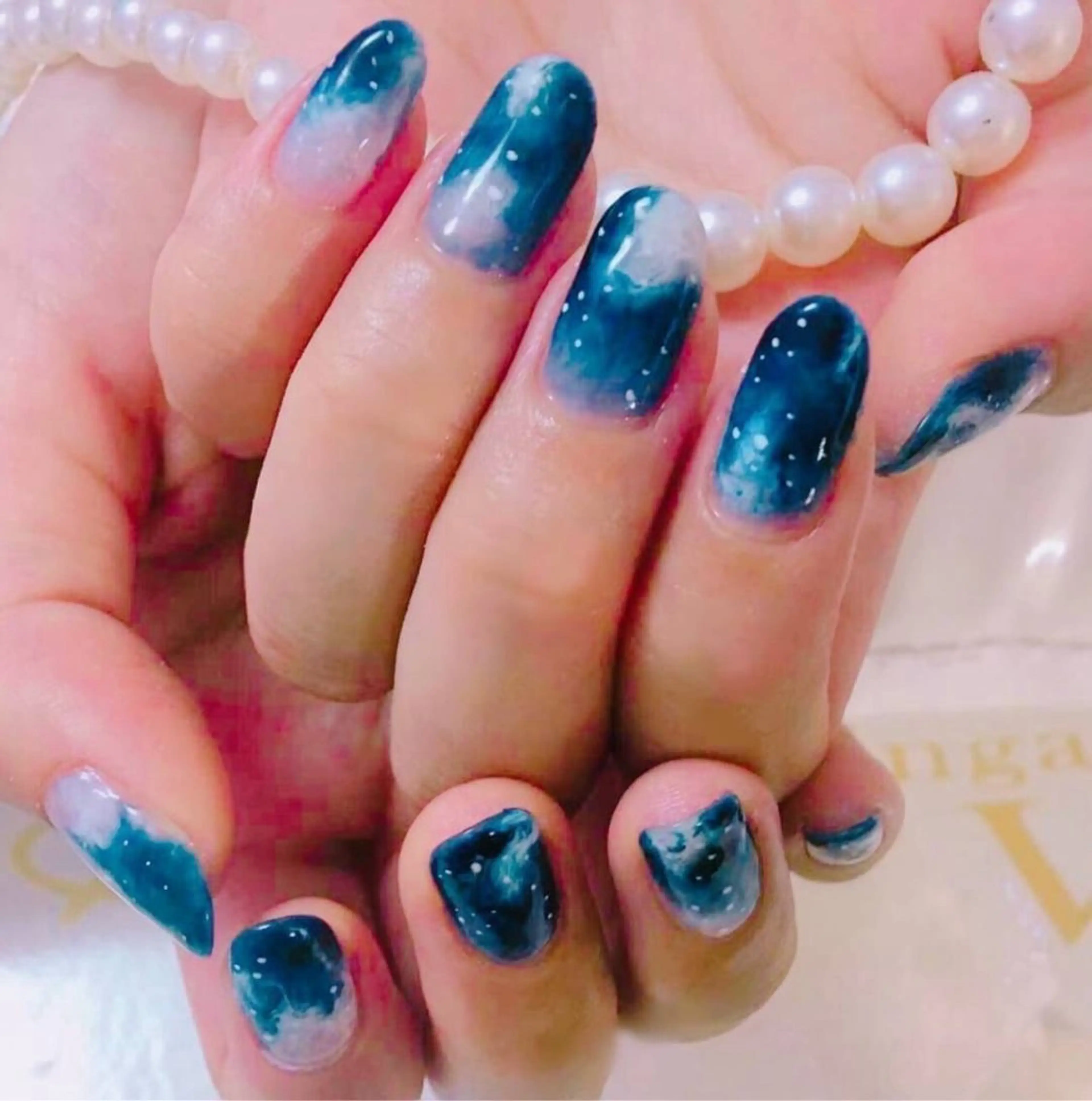 ネイル ジェルネイル 持ち込み パラジェル シンプルネイル LUCIA(ルシア）所属・LUCIA 南柏ネイルサロンのネイルデザイン