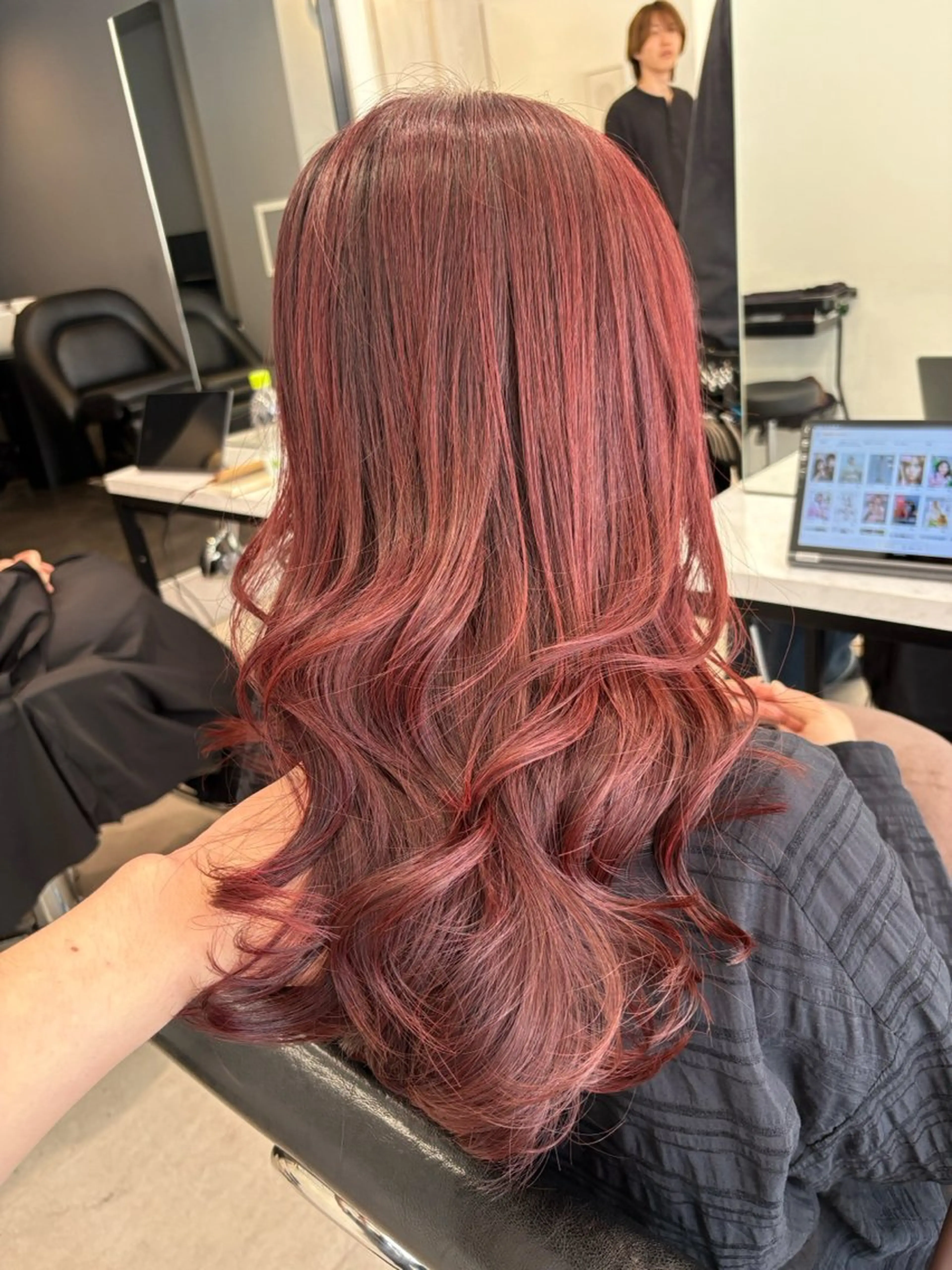 ロング ヘアカラー カラーモデル募集中 🪽naoのヘアスタイル