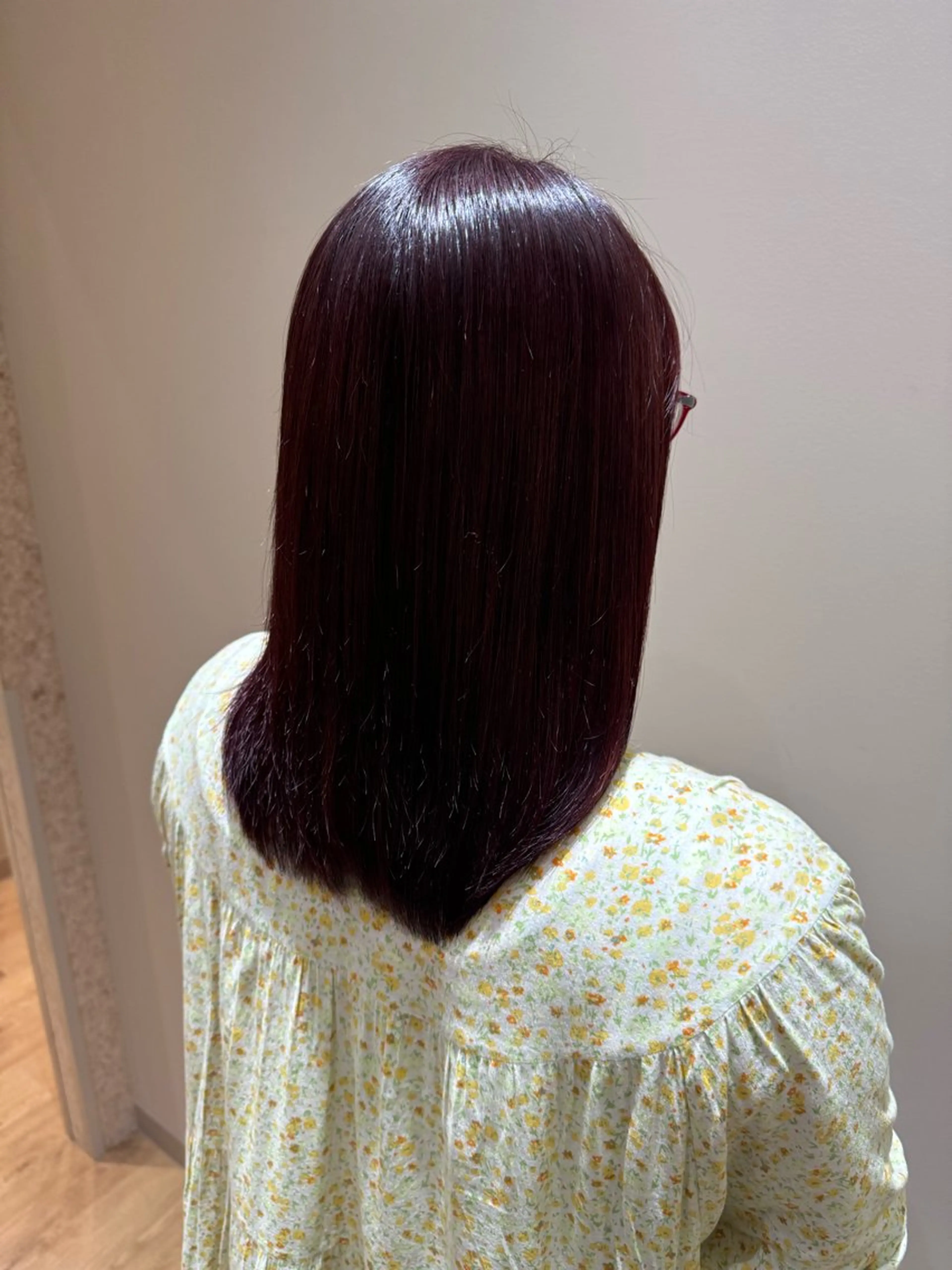 カラー 黒島優香🦋 /縮毛矯正/髪質改善のヘアスタイル