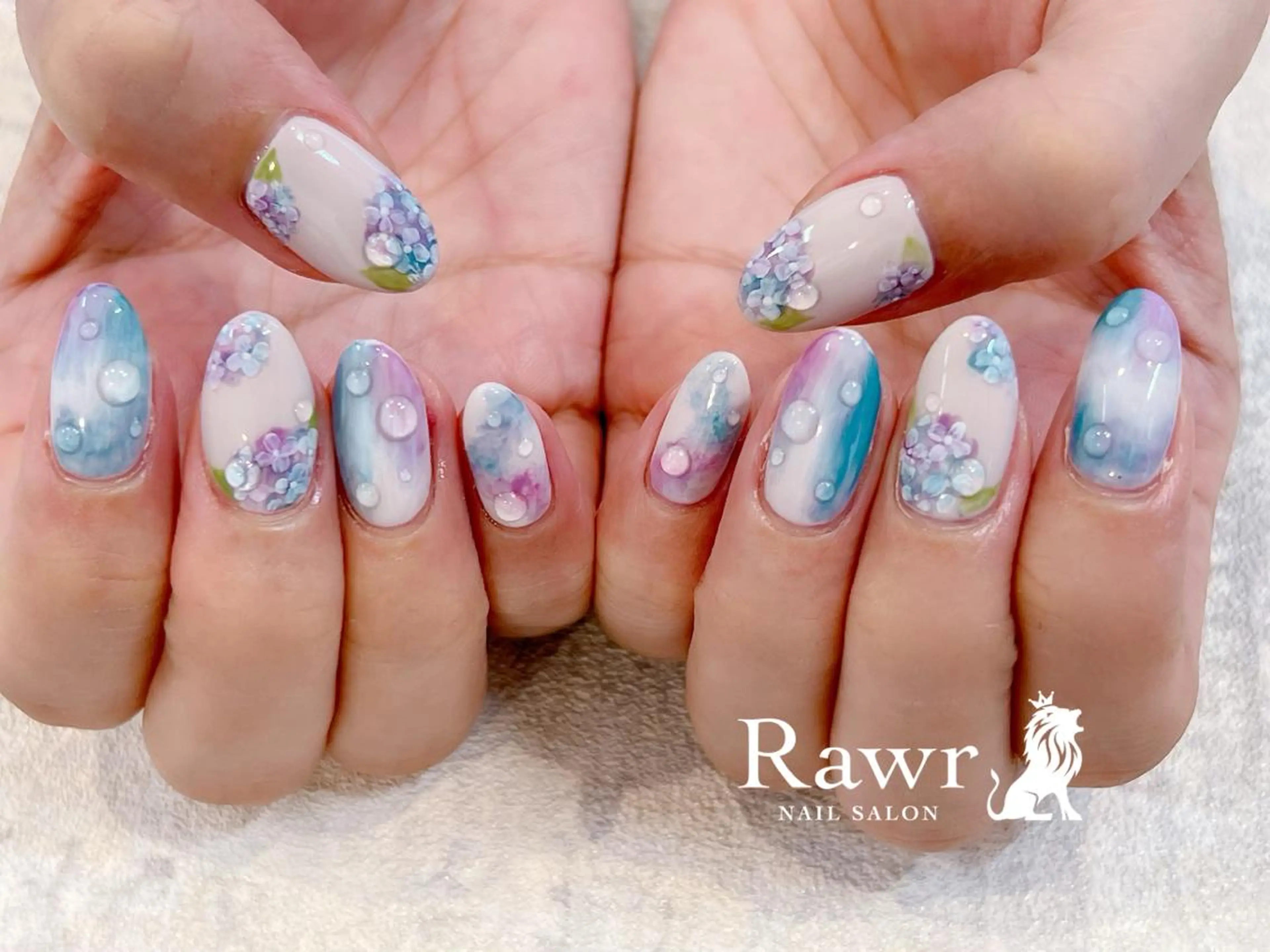 ネイル ハンドネイル Rawr / saoriのネイルデザイン