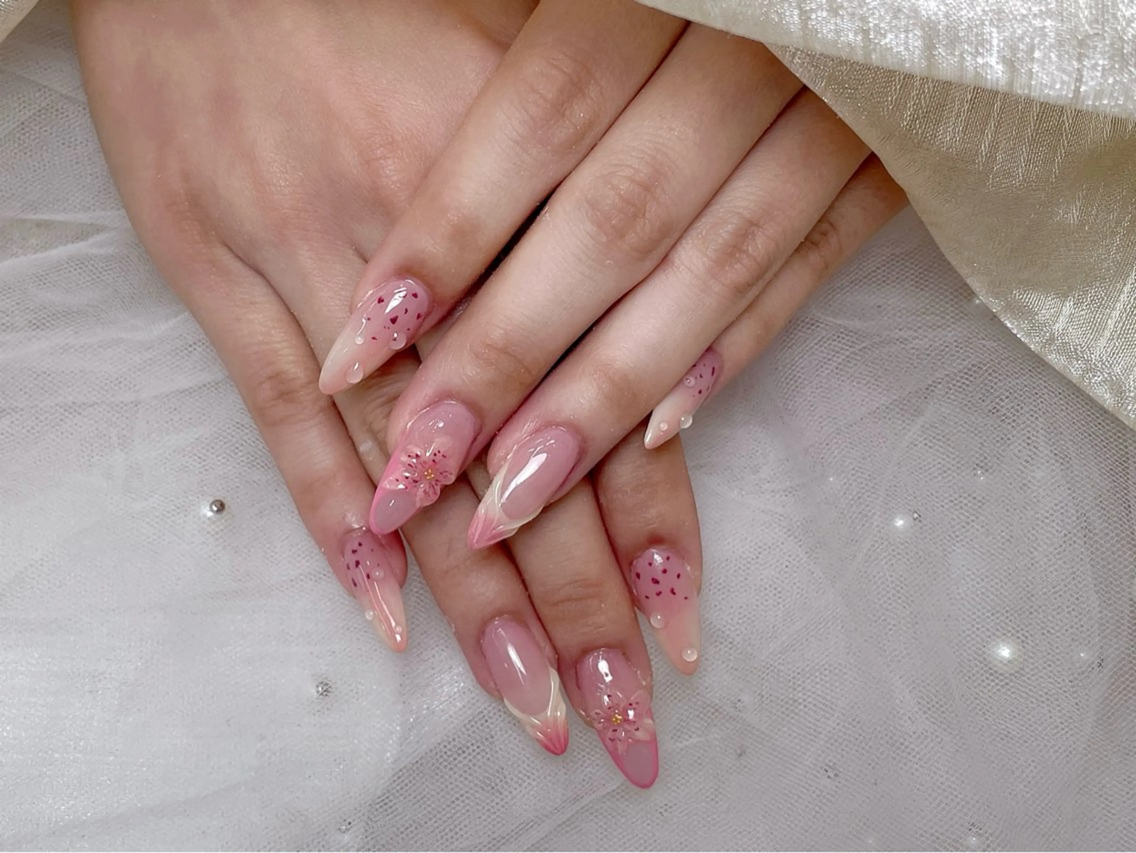 ネイル チョウ チョウのネイルデザイン