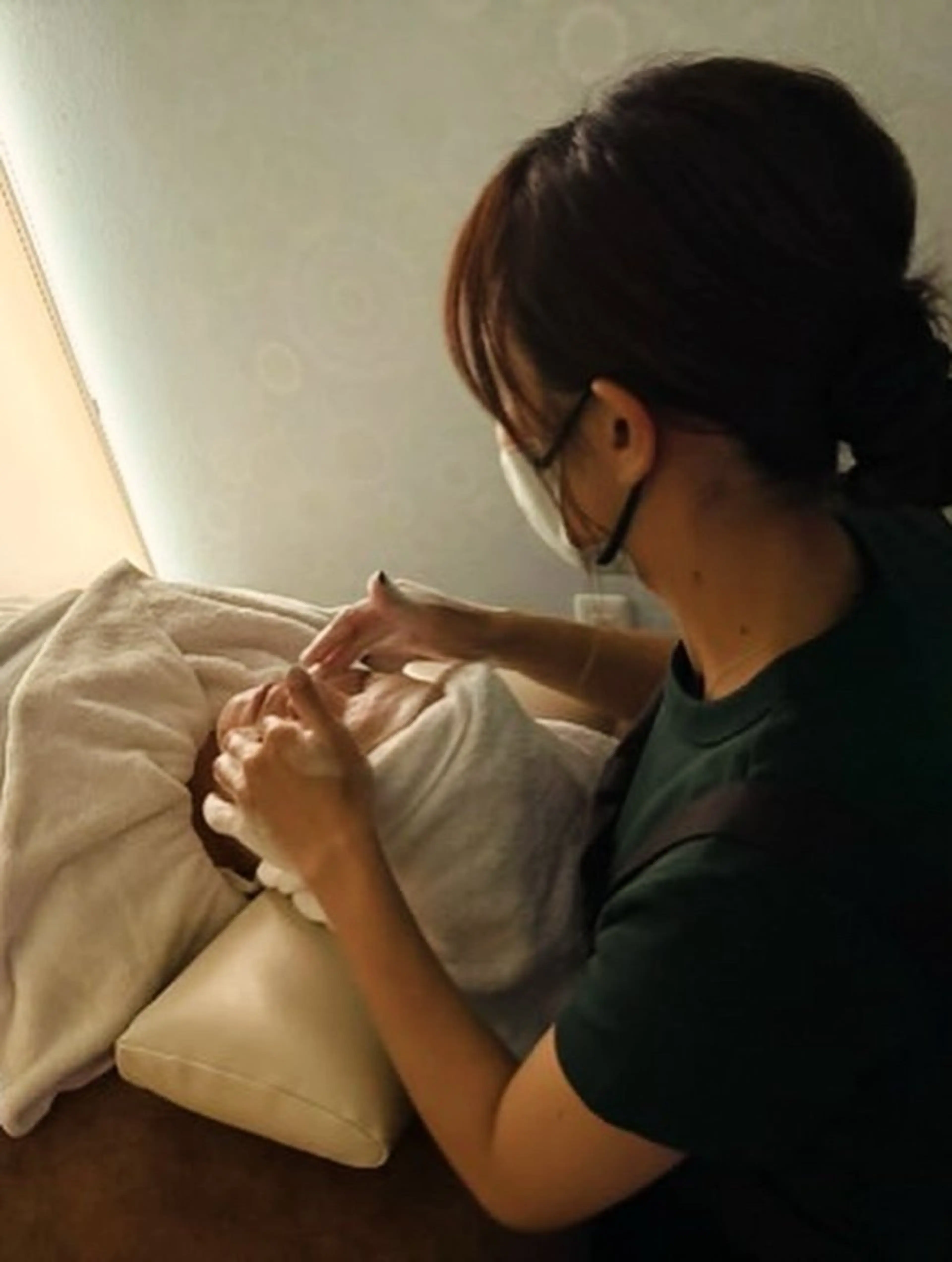 アロマフェイシャルトリートメントの写真