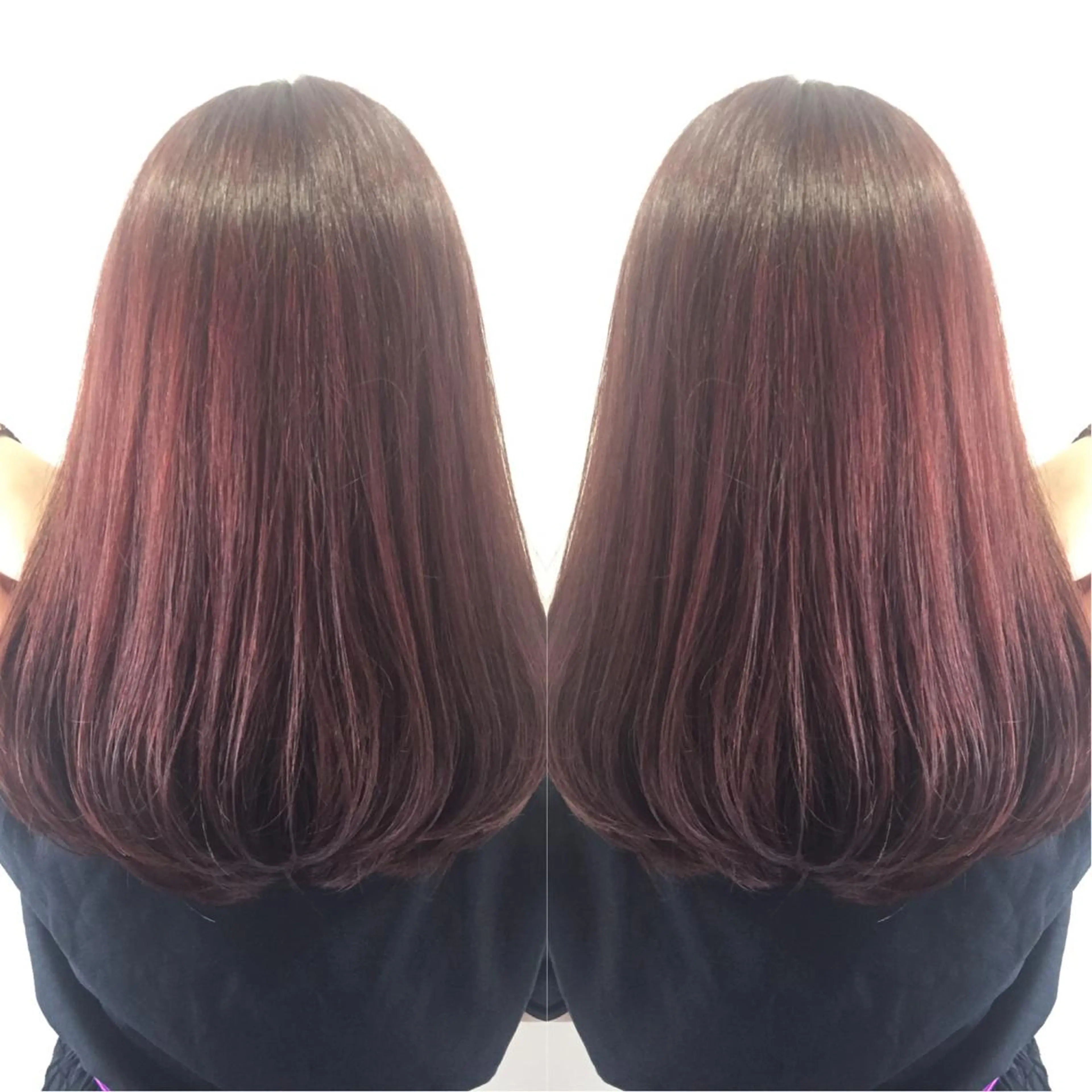 ロング カラー ブラウンカラー ラベンダーカラー 髪質改善/痛ませ ないカラー/西村航大のヘアスタイル