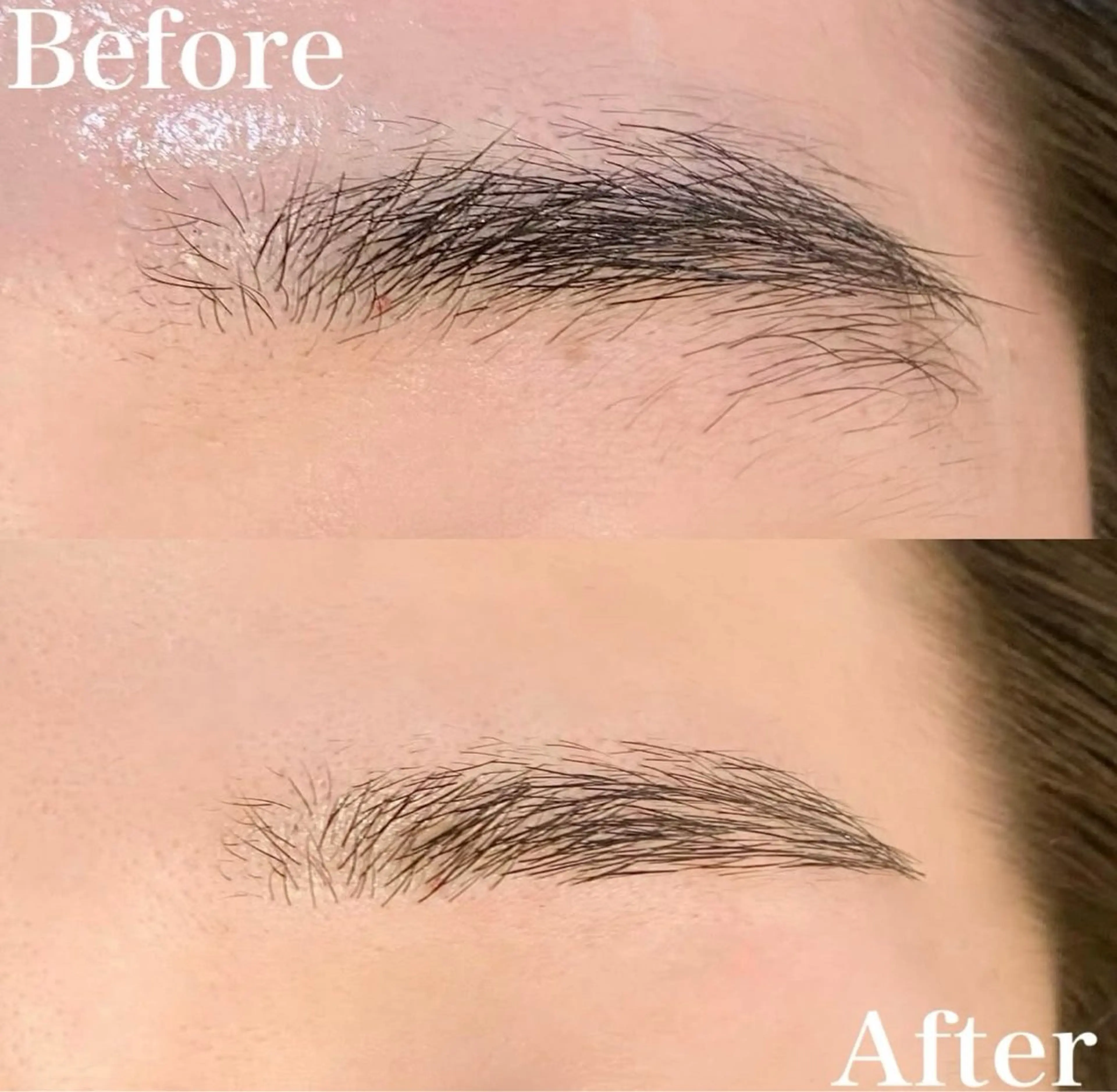 メンズ アイブロウ ワックス脱毛 眉カット Loverystal アイミのマツエク・マツパデザイン