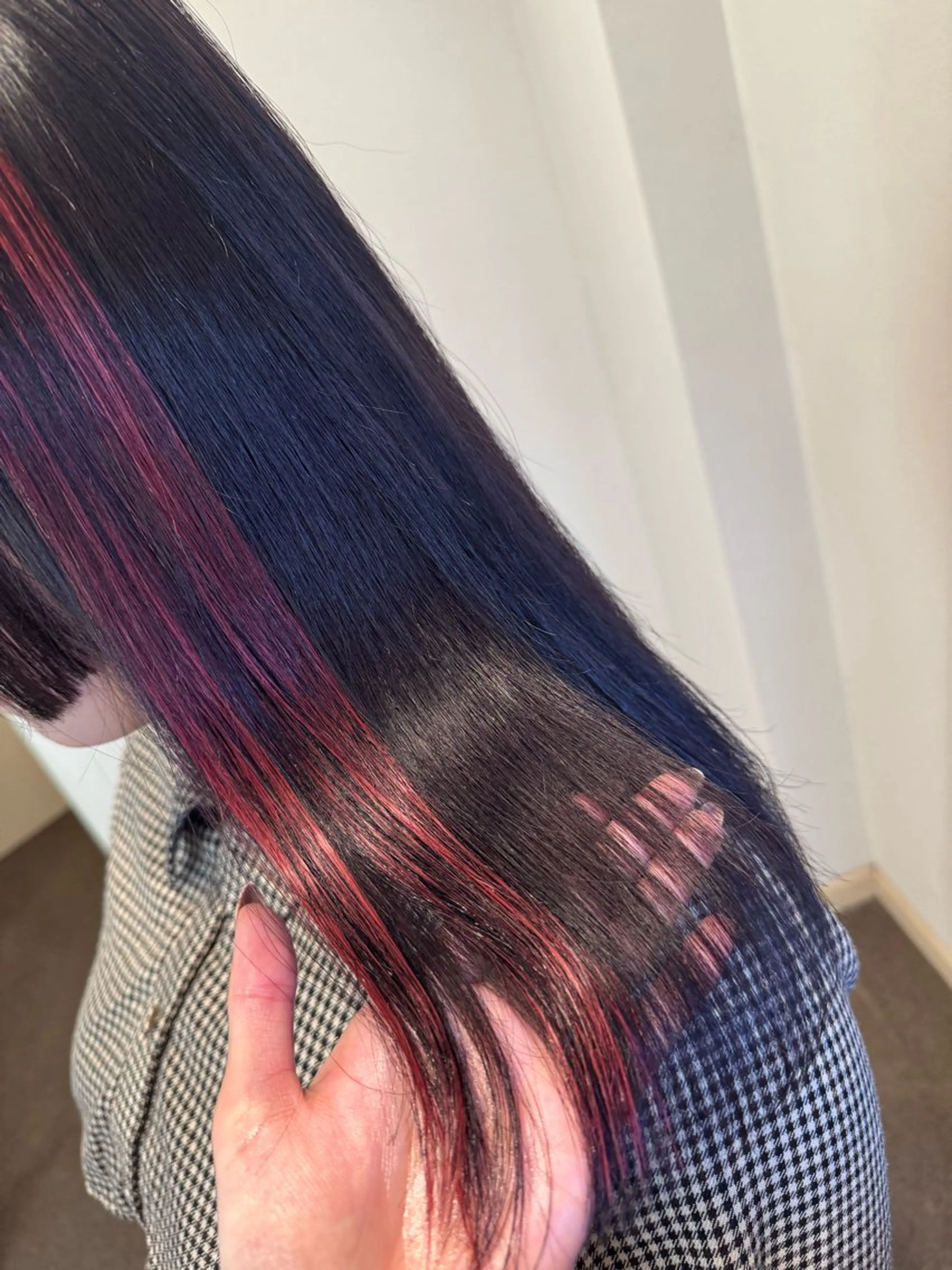 セミロング エクステ カット エクステ シールエクステ/ 髪質改善💐yuuのヘアスタイル