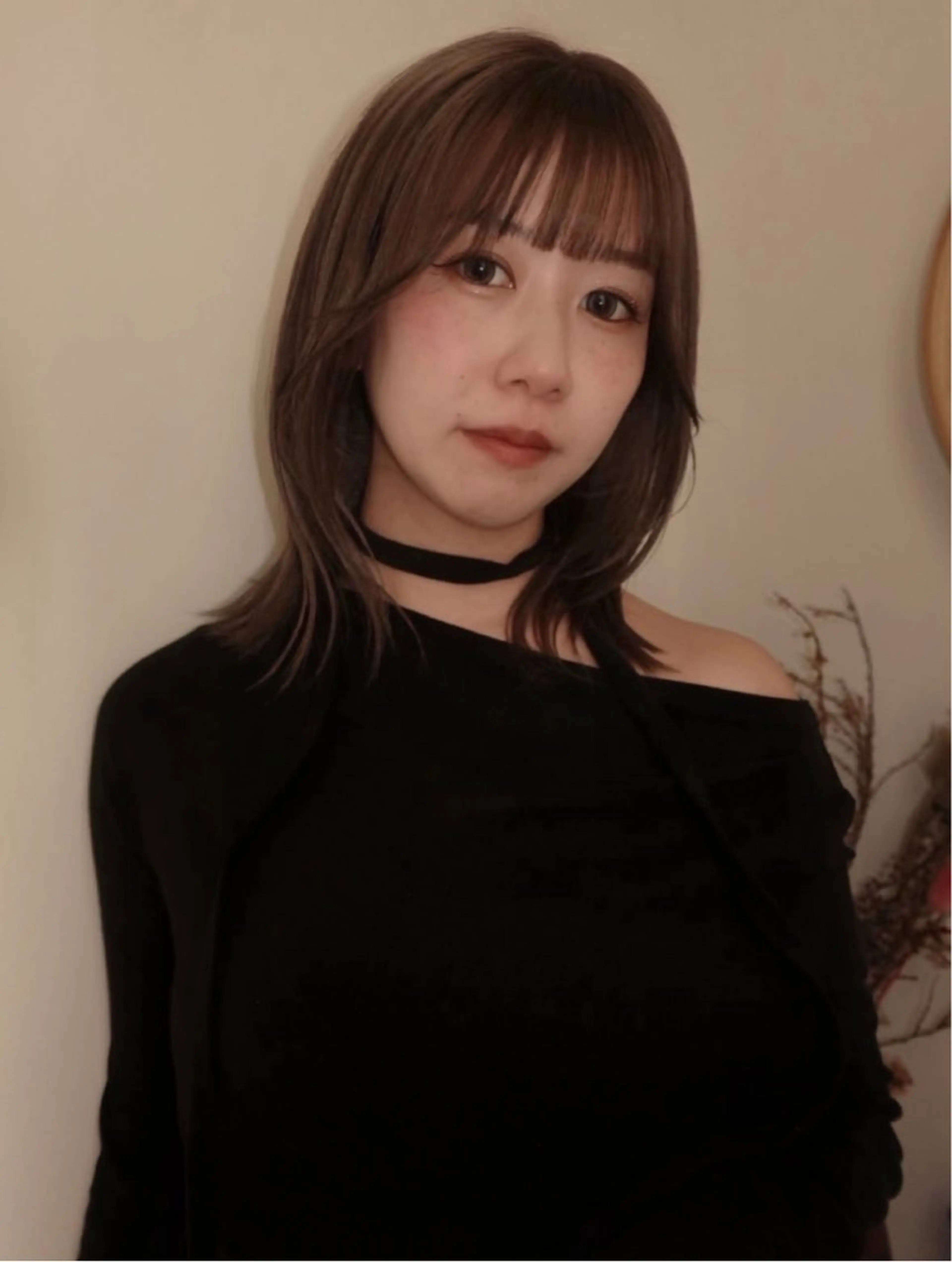 ミディアム カラー 透明感カラー 髪質改善 似合わせカット カット ヘアカラー alu/心斎橋大阪 ボブ/ブリーチなしのヘアスタイル