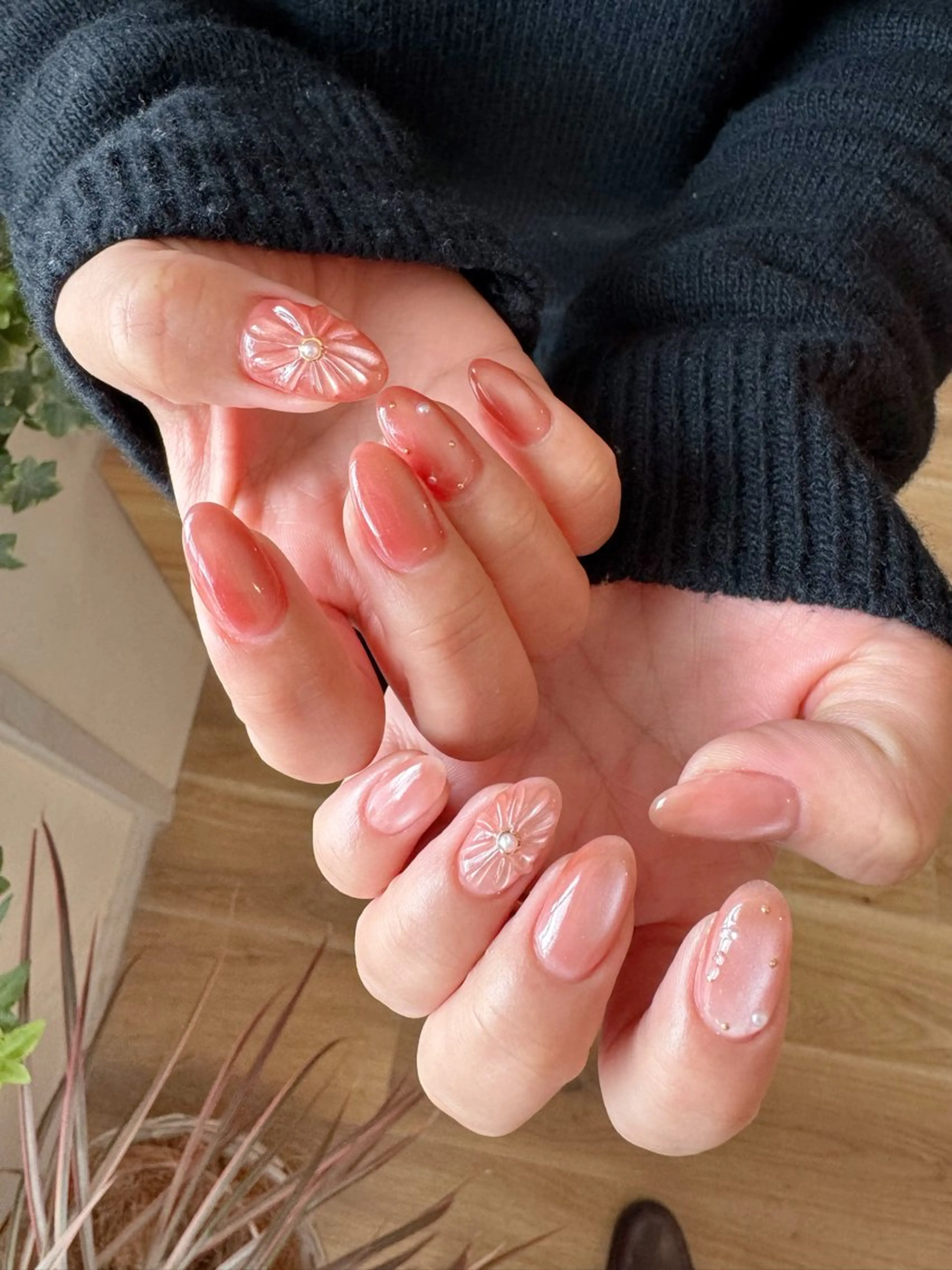 ネイル ハンドネイル Bio nail 【miyuu】のネイルデザイン