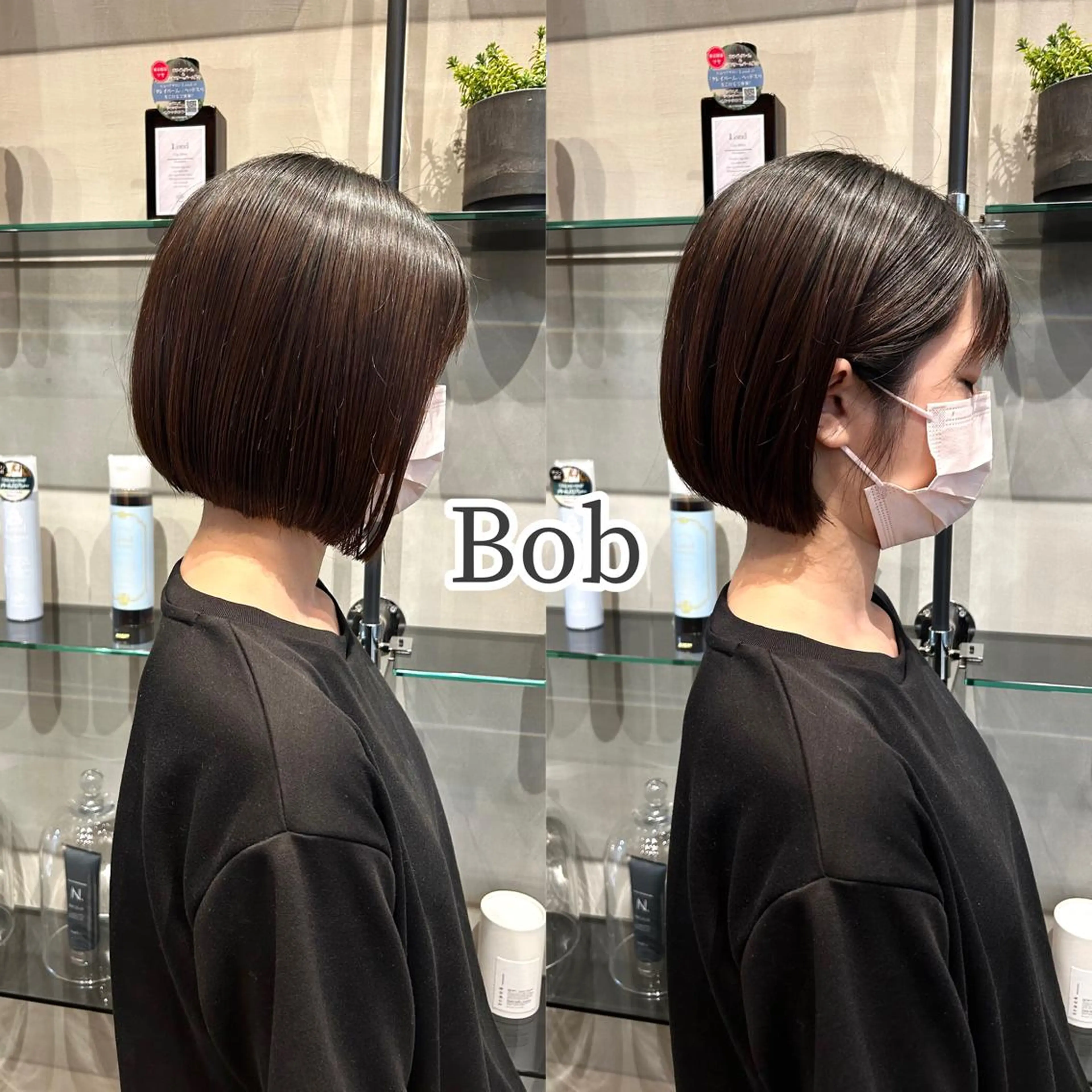 ショート ショートボブ ボブ ハイライト 髪質改善 韓国風ヘア 髪質改善 ANFINI所属・ボブ・レイヤー 田中 励也のヘアスタイル
