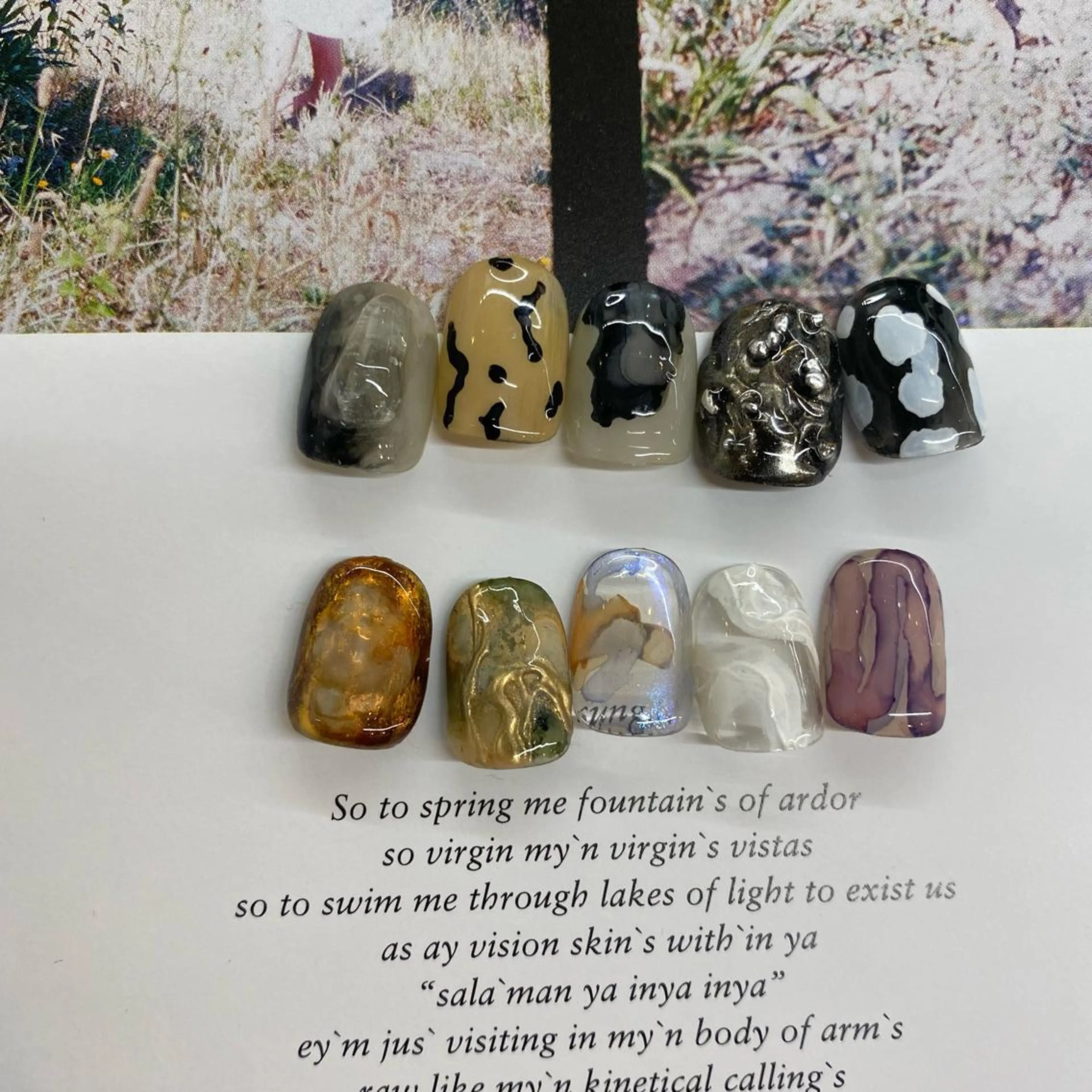 ネイル ハンドネイル nable.所属・栗林 実莉のネイルデザイン