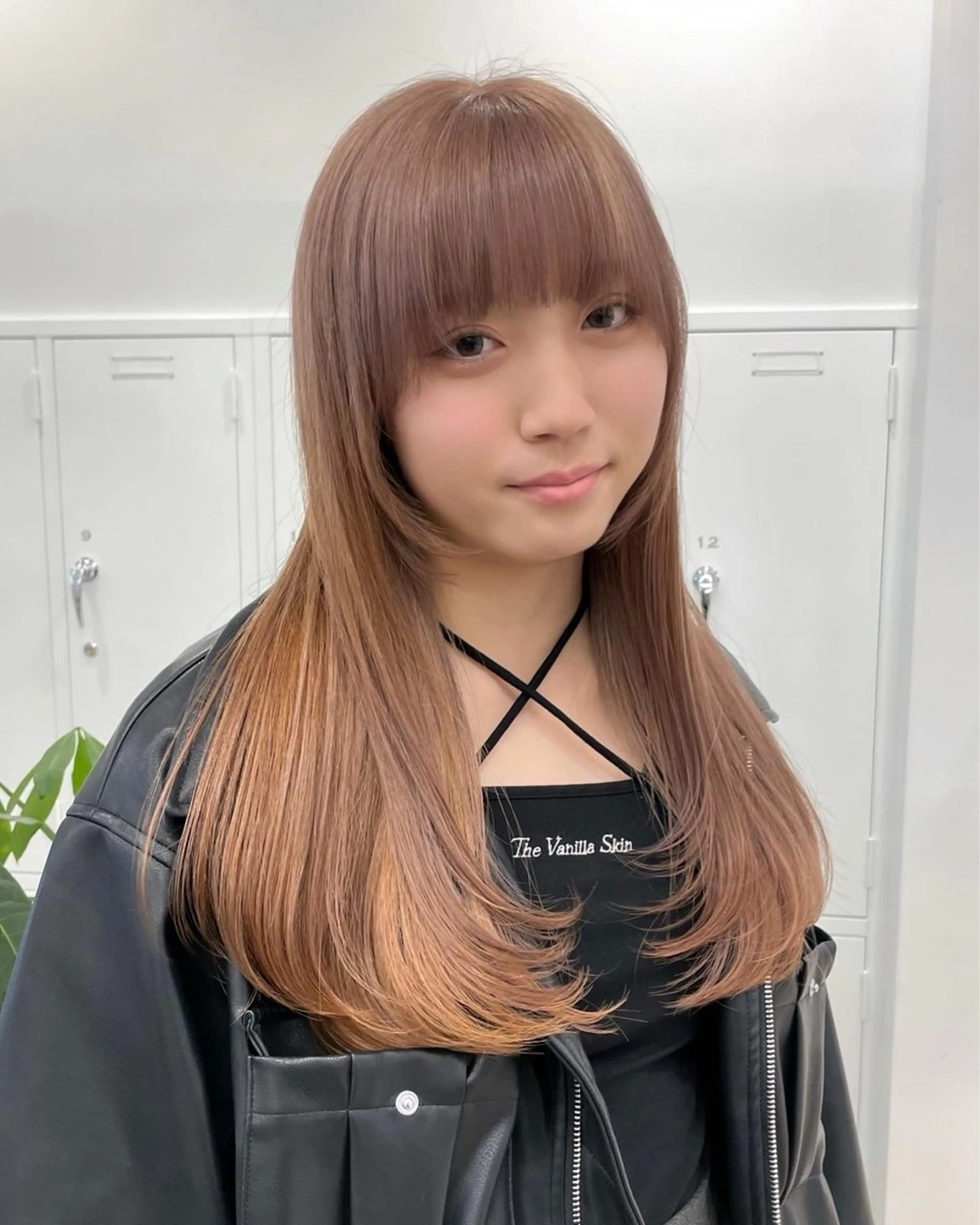 ミディアム 顔まわりレイヤー レイヤーカット Cinq所属・ハイライト🌟/ ボブ/豊田のヘアスタイル