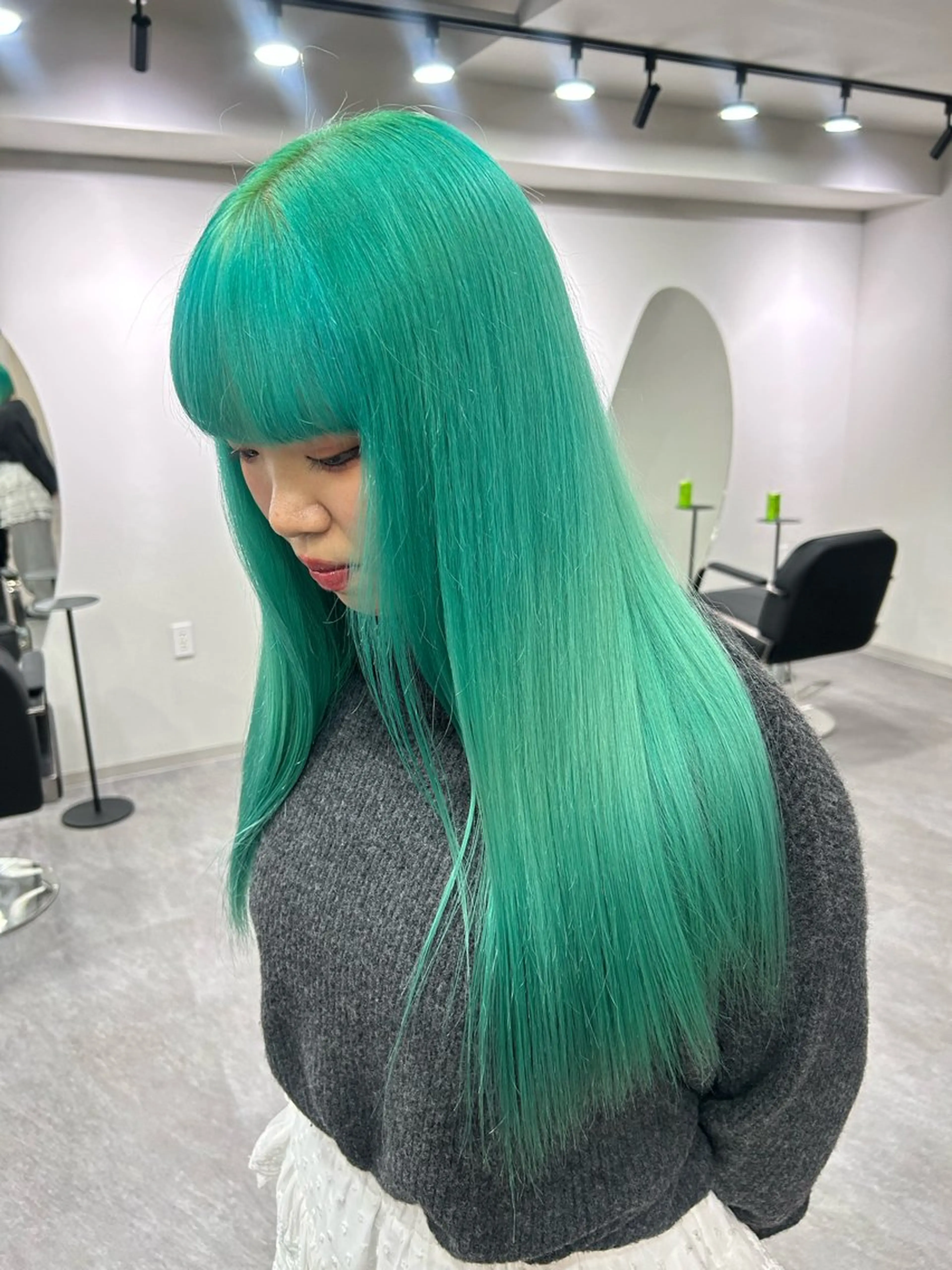 ロング ヘアカラー 【色落ちまで可愛い】 mao🐩💜のヘアスタイル