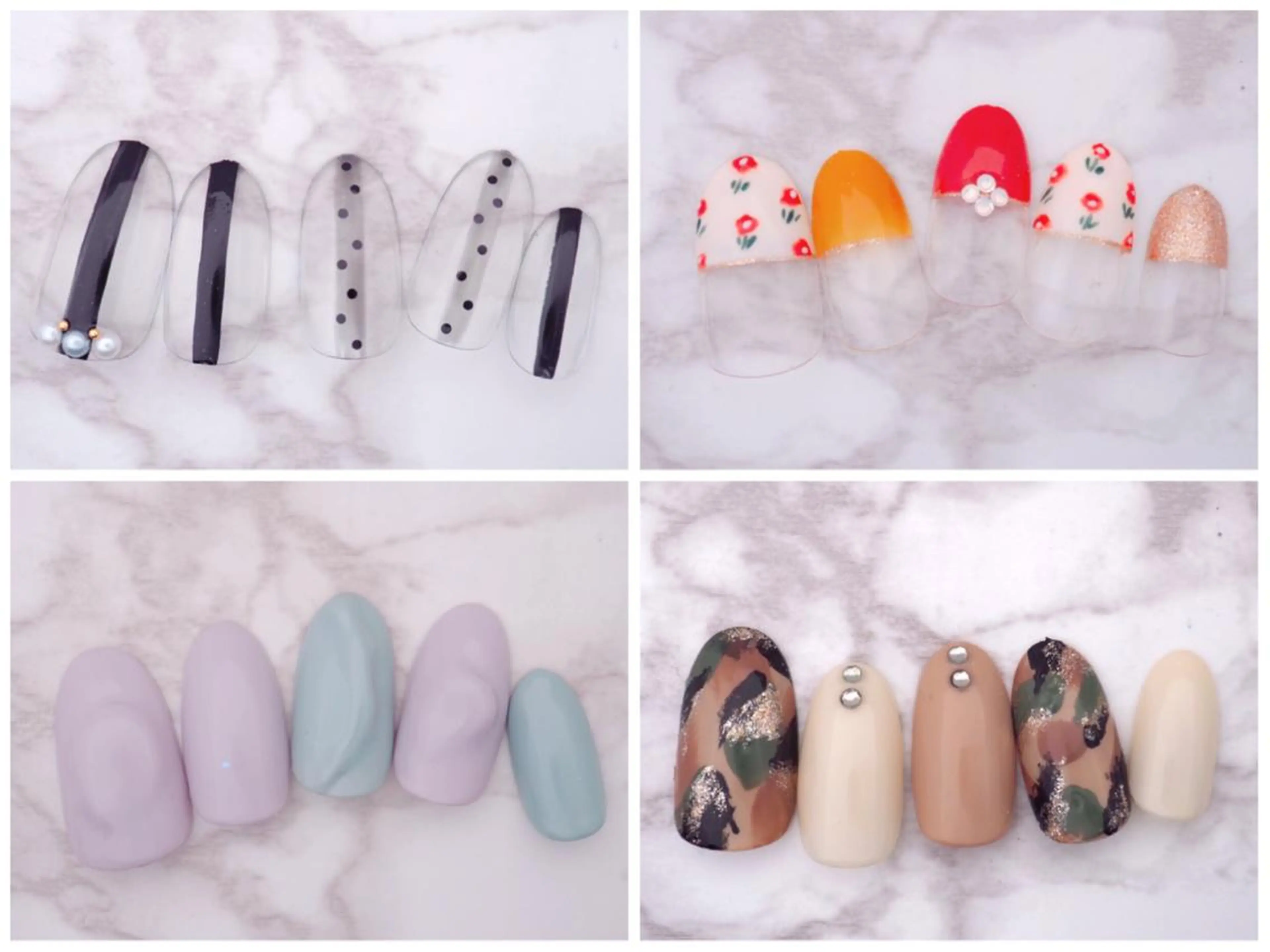 ネイル Ribbon 佐野店のネイルデザイン