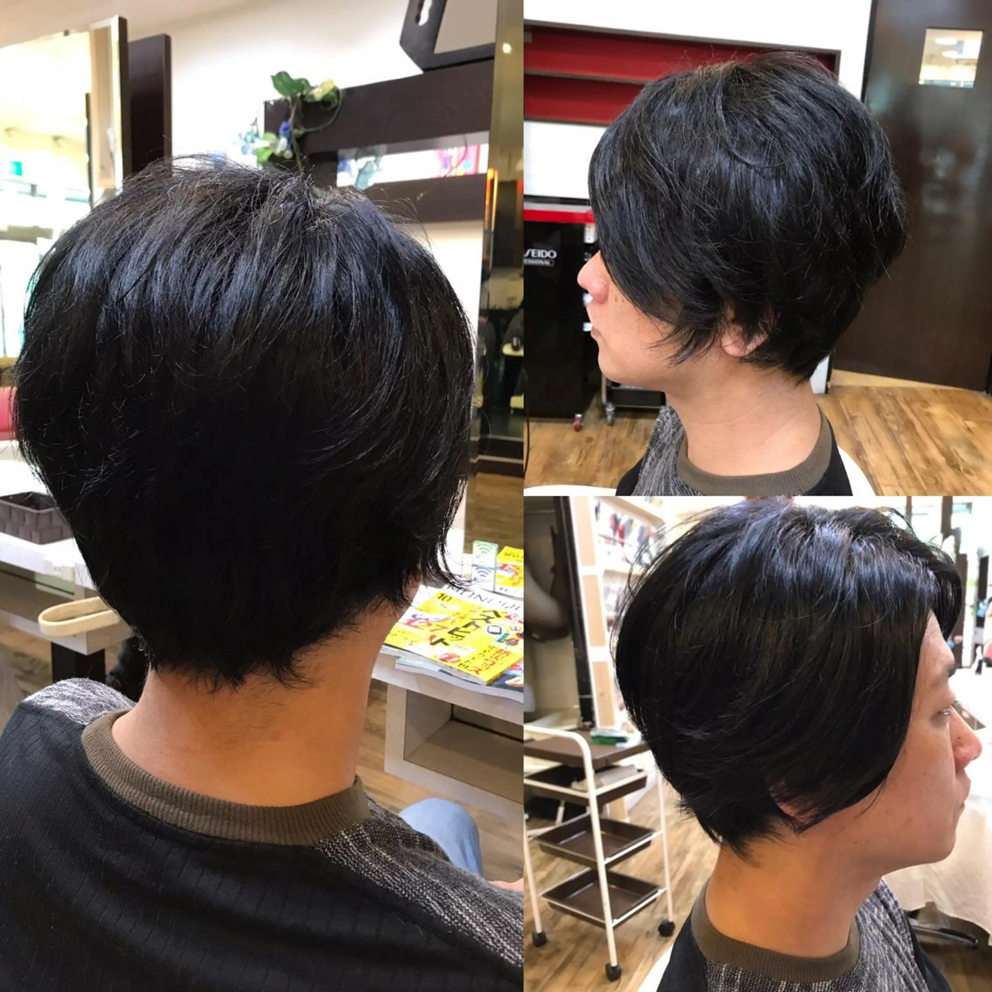 ミディアム メンズ カット 赤羽、髪質改善サロン 吉野リョウスケのヘアスタイル