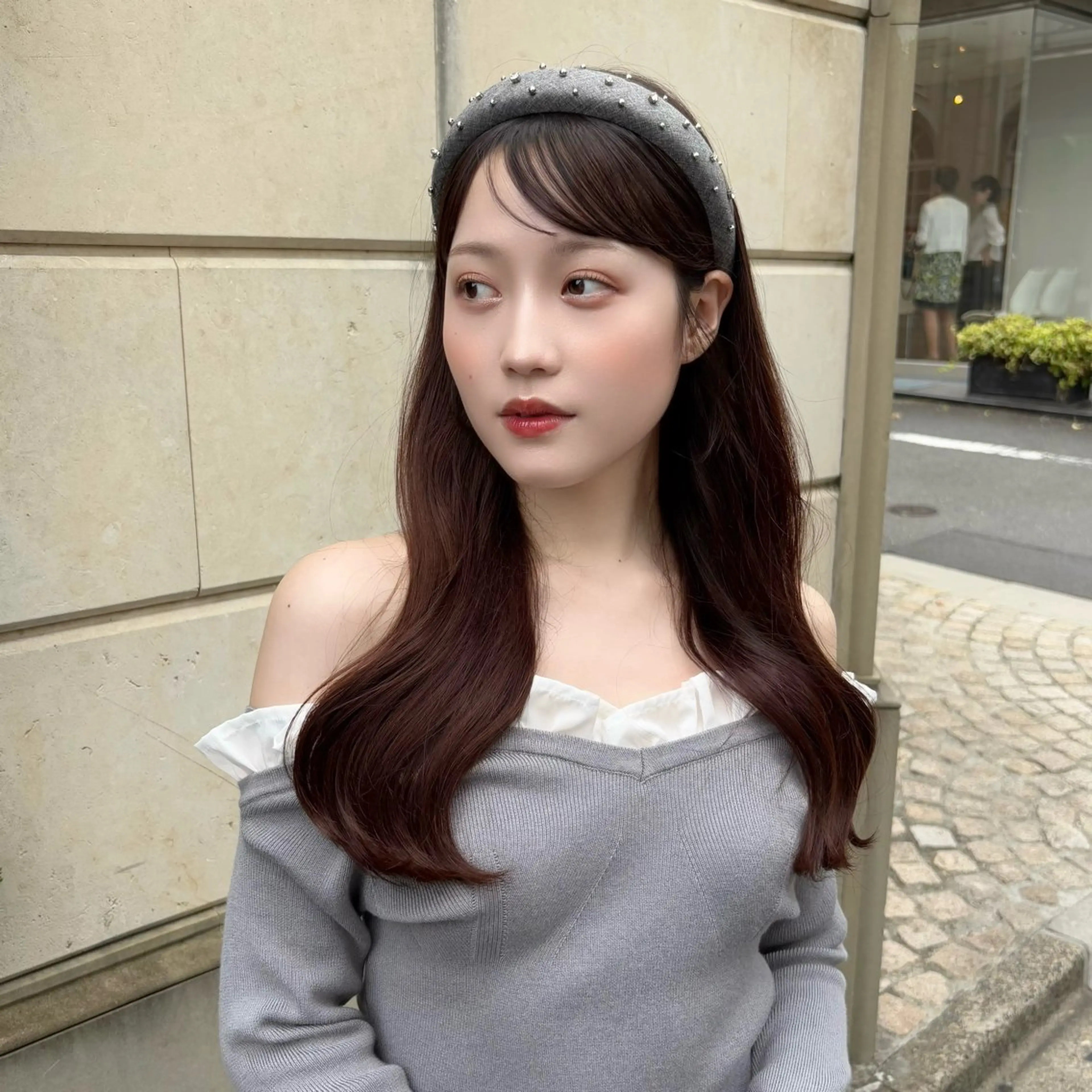 【ロング、セミロングレイヤーカット専用🍒】💎似合わせカット＋1stepトリートメント💎の写真