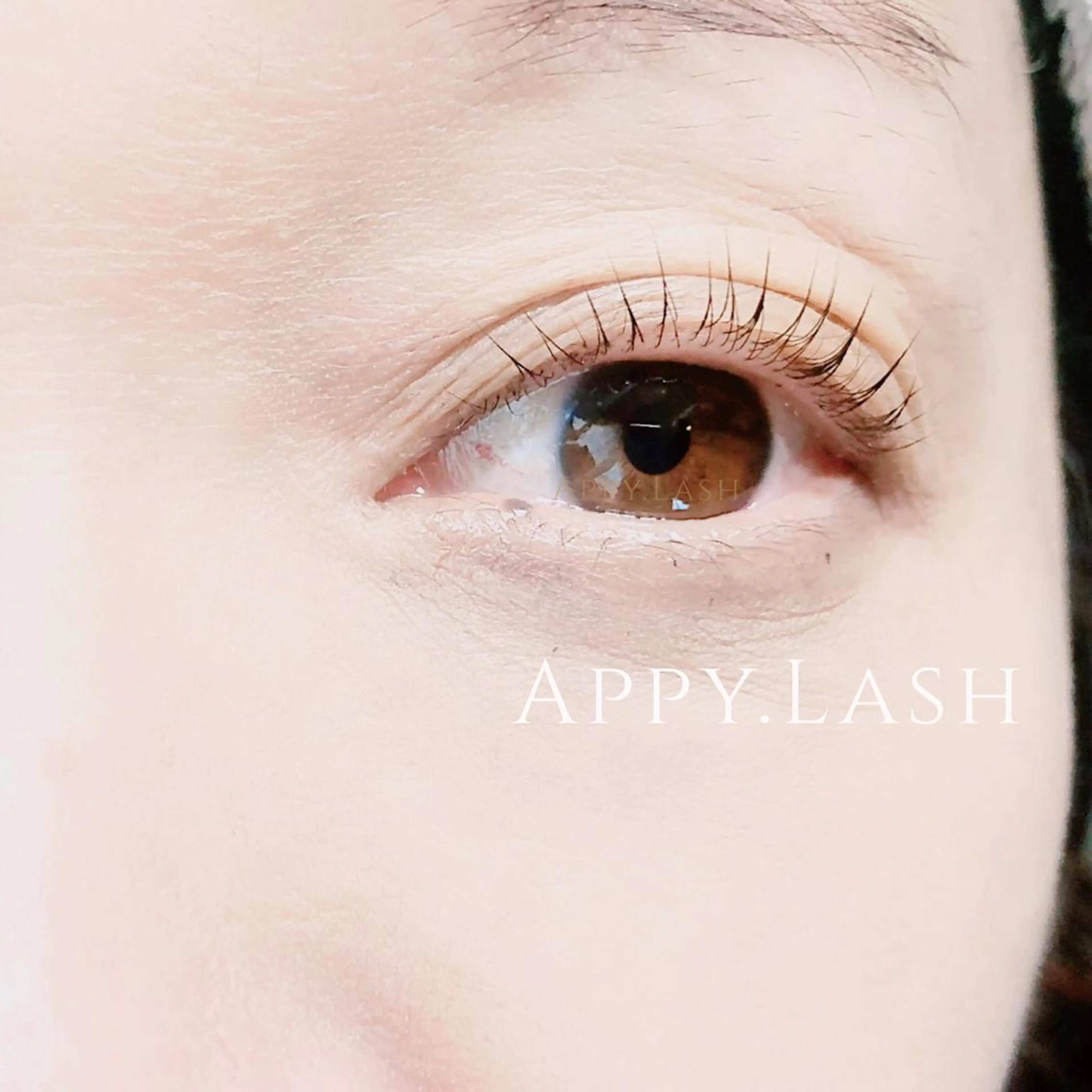 マツエク・マツパ フラットラッシュ ナチュラル パリジェンヌラッシュリフト まつげパーマ ボリュームラッシュ まつげと眉の専門店 Appy.Lashのマツエク・マツパデザイン