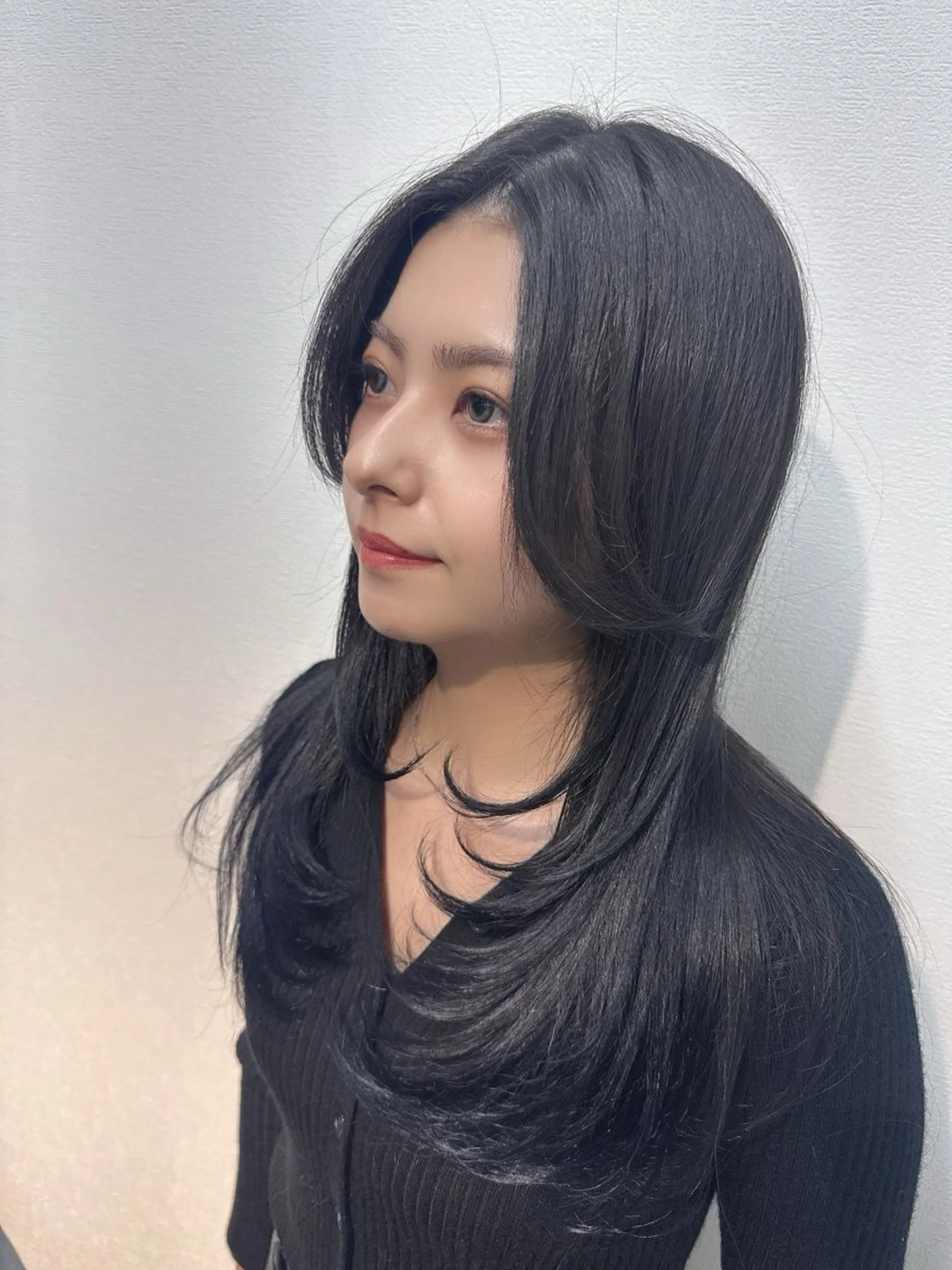 セミロング 飯富 信二のヘアスタイル