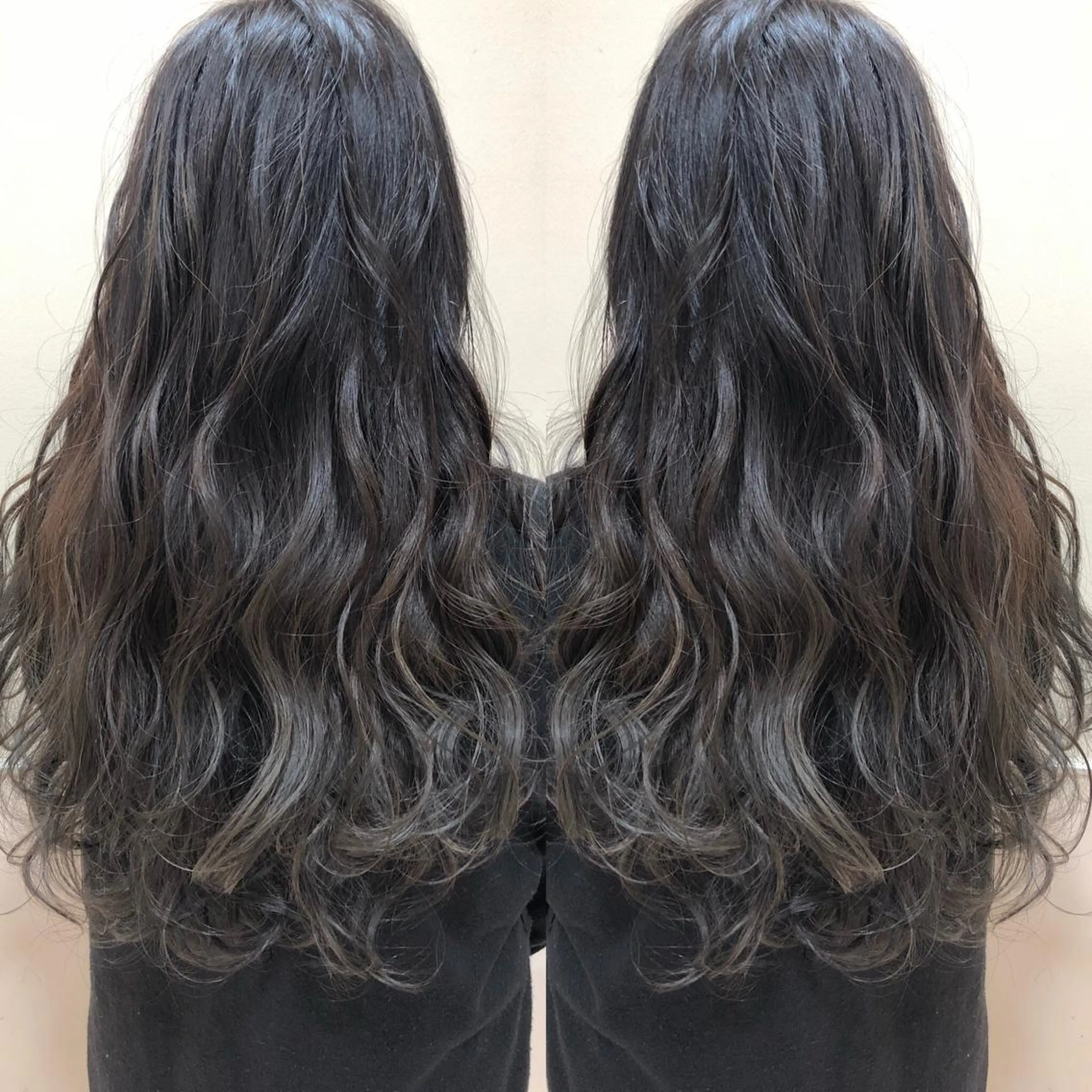 カラー グラデーションカラー ハイライトカラー 早川 真幸のヘアスタイル