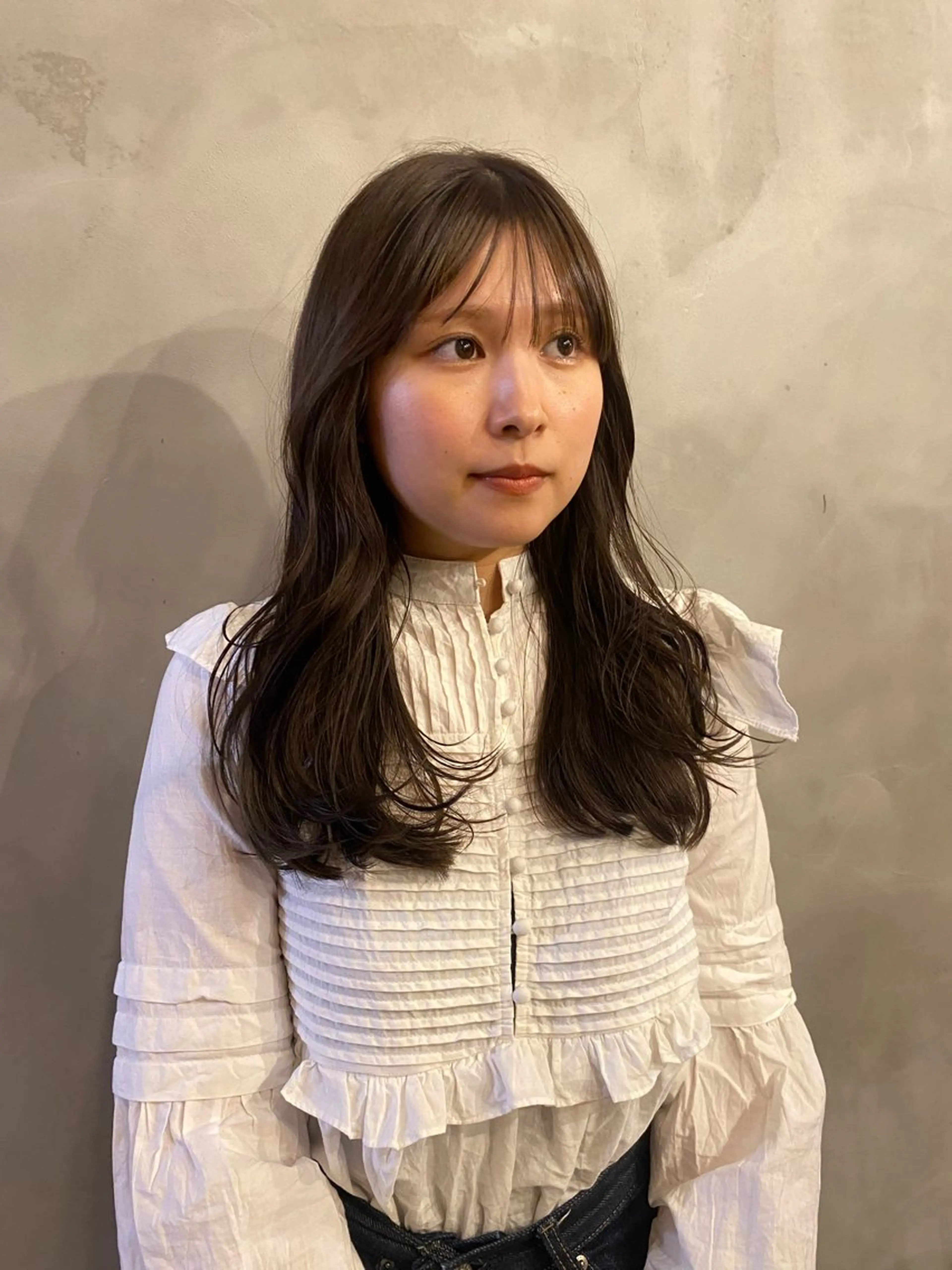 セミロング カラー ヘアカラー 似合わせカラー /パーマ🪿 moeのヘアスタイル