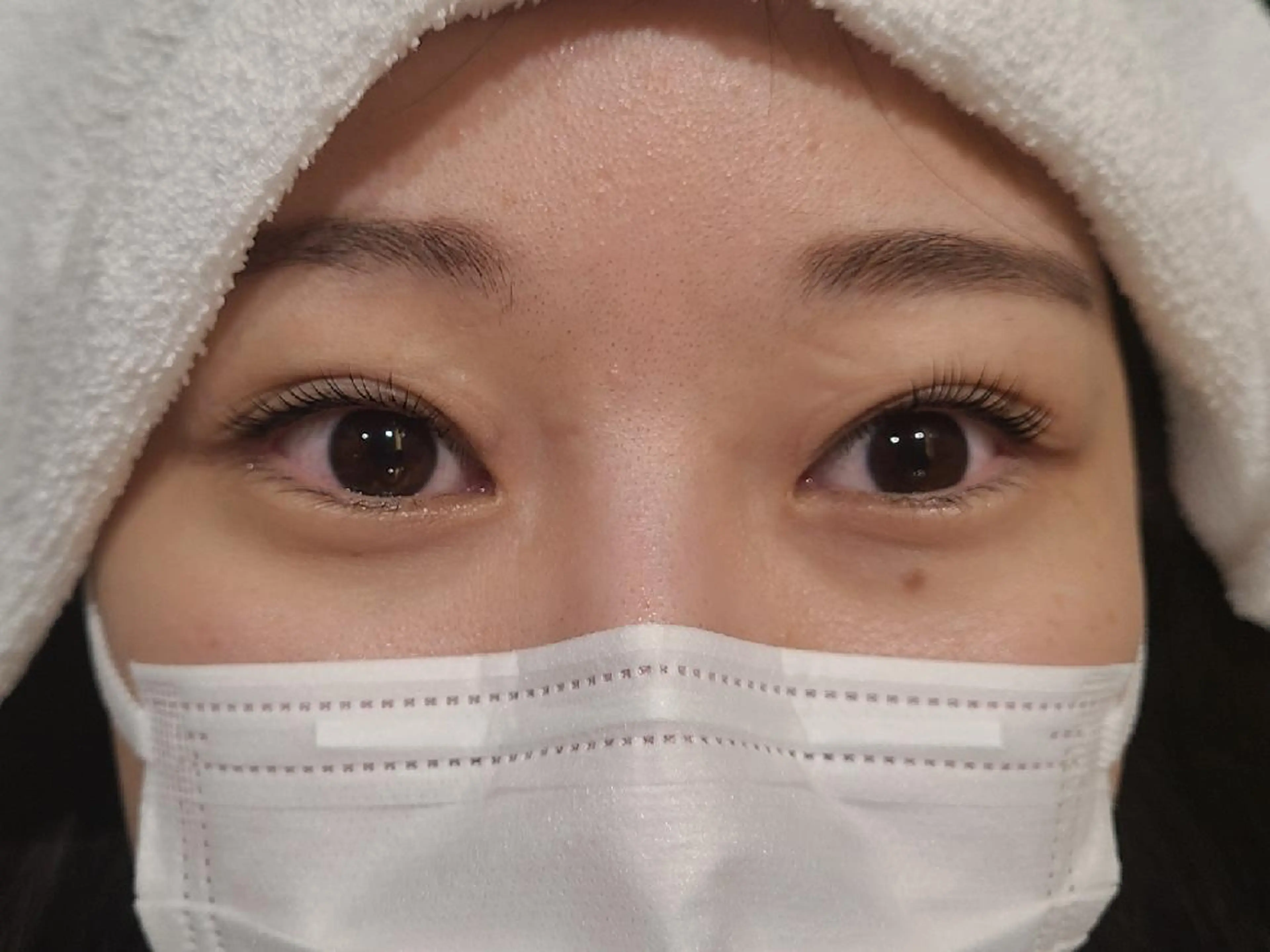 マツエク・マツパ ナチュラル パリジェンヌラッシュリフト 佐々木 美玖のヘアスタイル