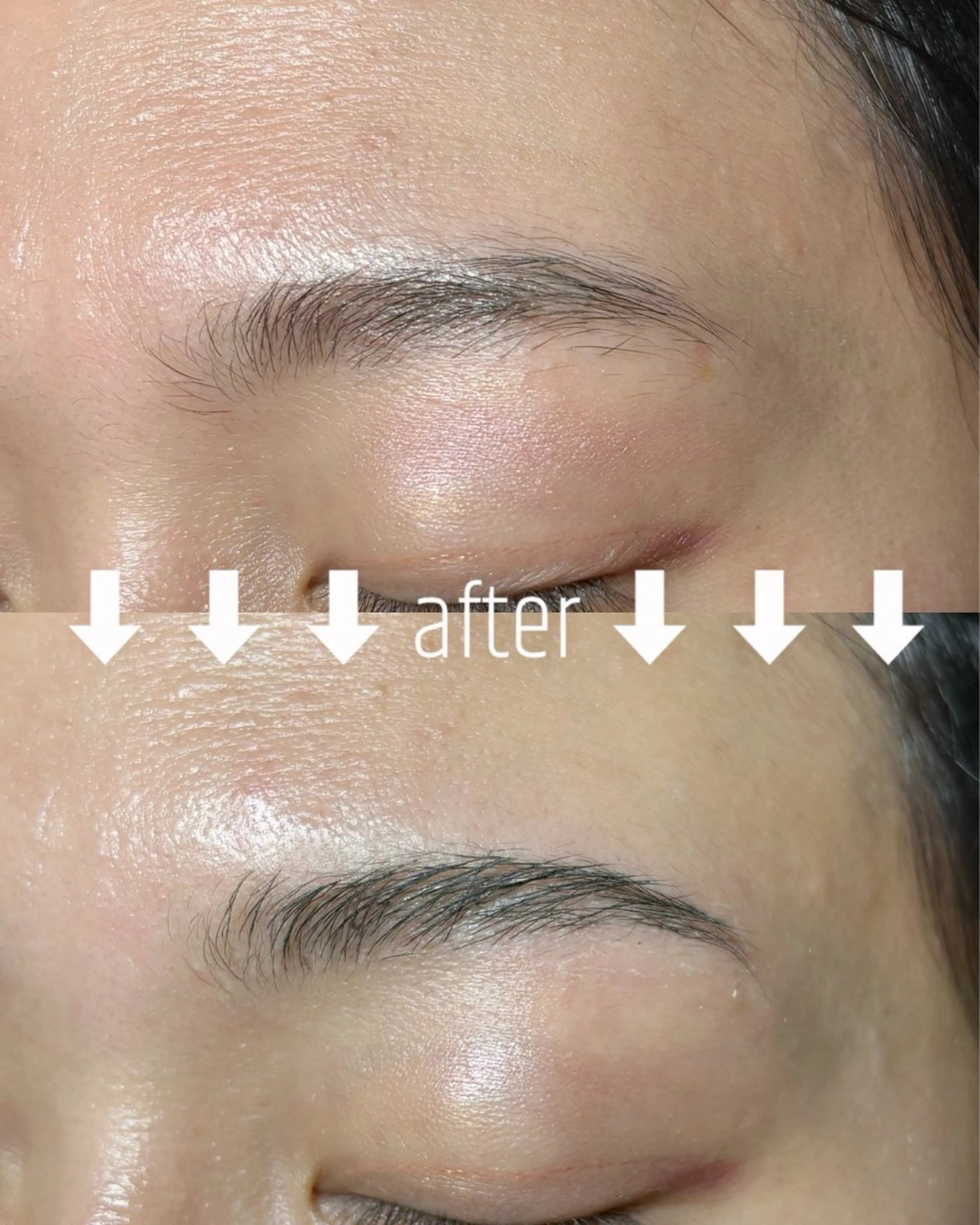 メンズ アイブロウ ワックス脱毛 その他(アイブロウ) Reika メンズ眉×HBLの眉毛・アイブロウイメージ