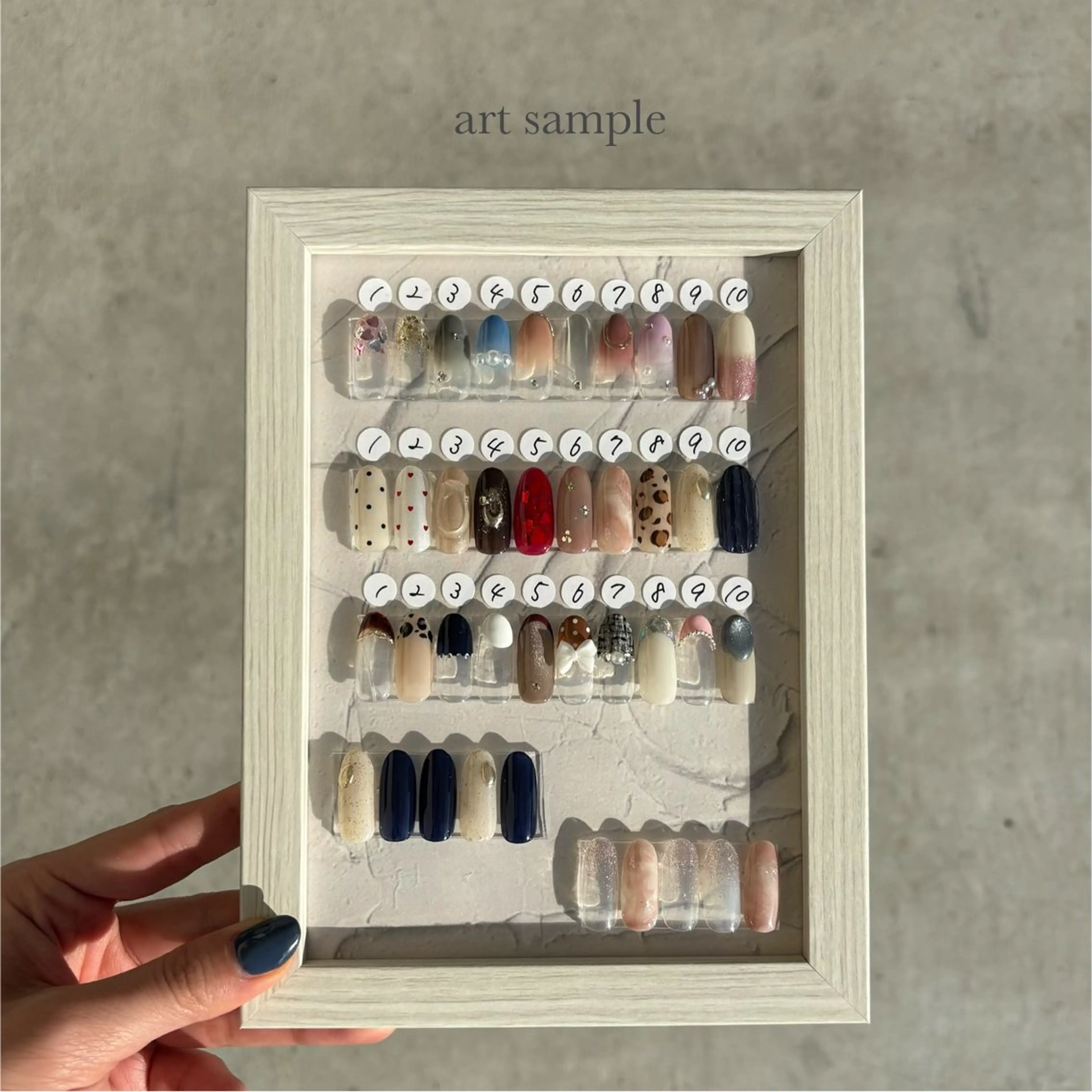 ネイル セプトアカデミー 髙杉のネイルデザイン