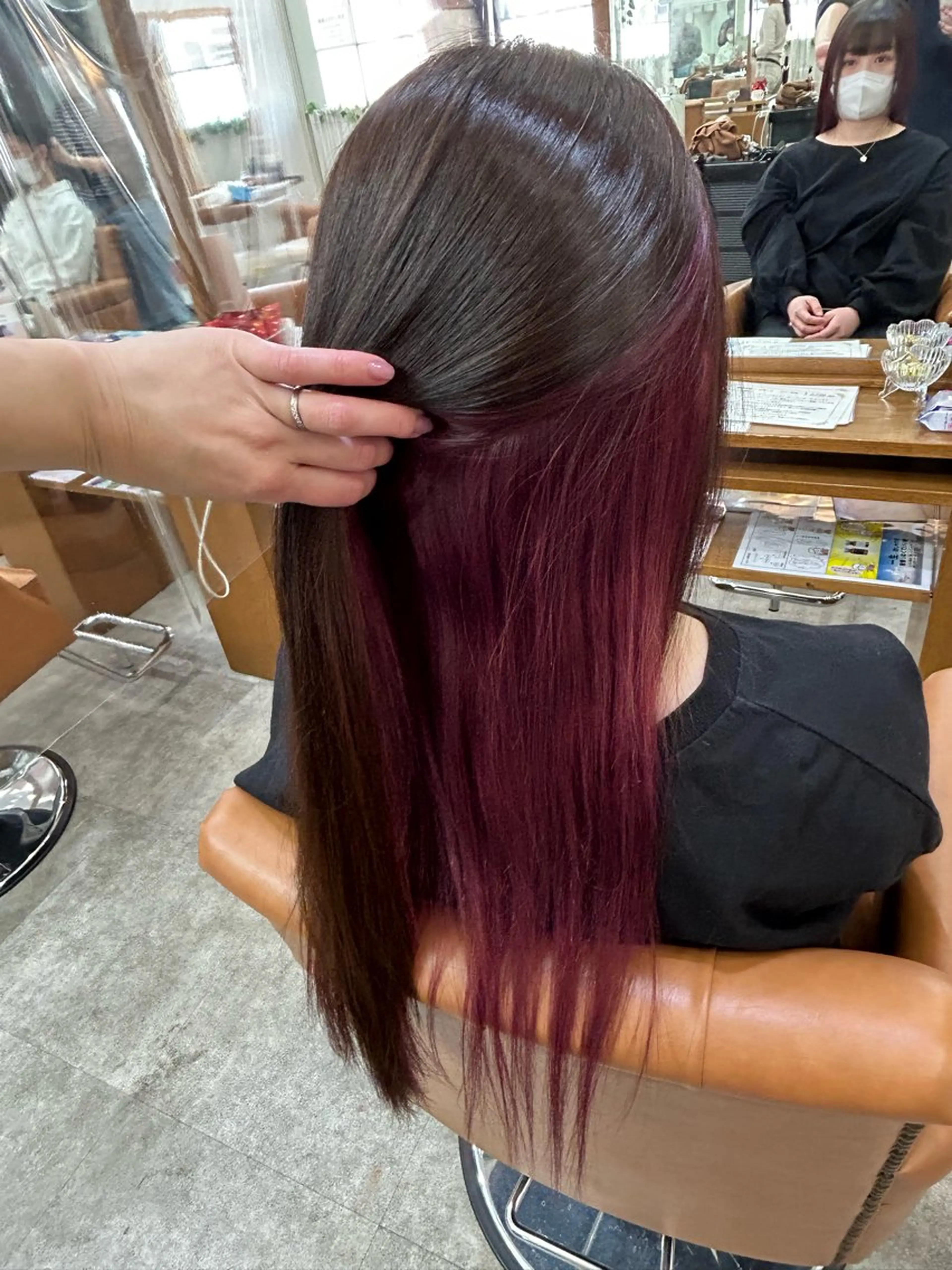 ロング カラー おおた きょうかのヘアスタイル