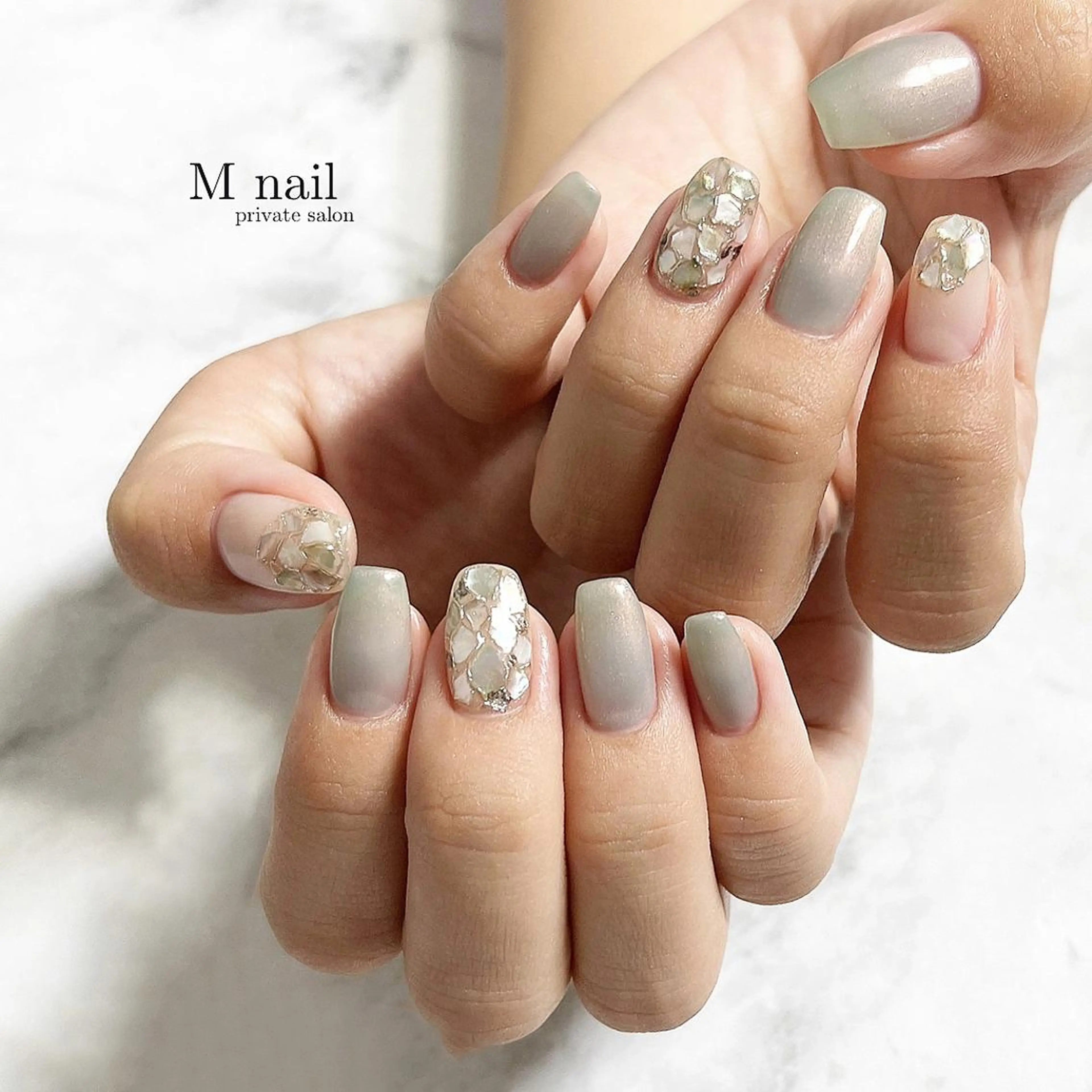 ネイル ハンドネイル M　nail所属・M nailのネイルデザイン