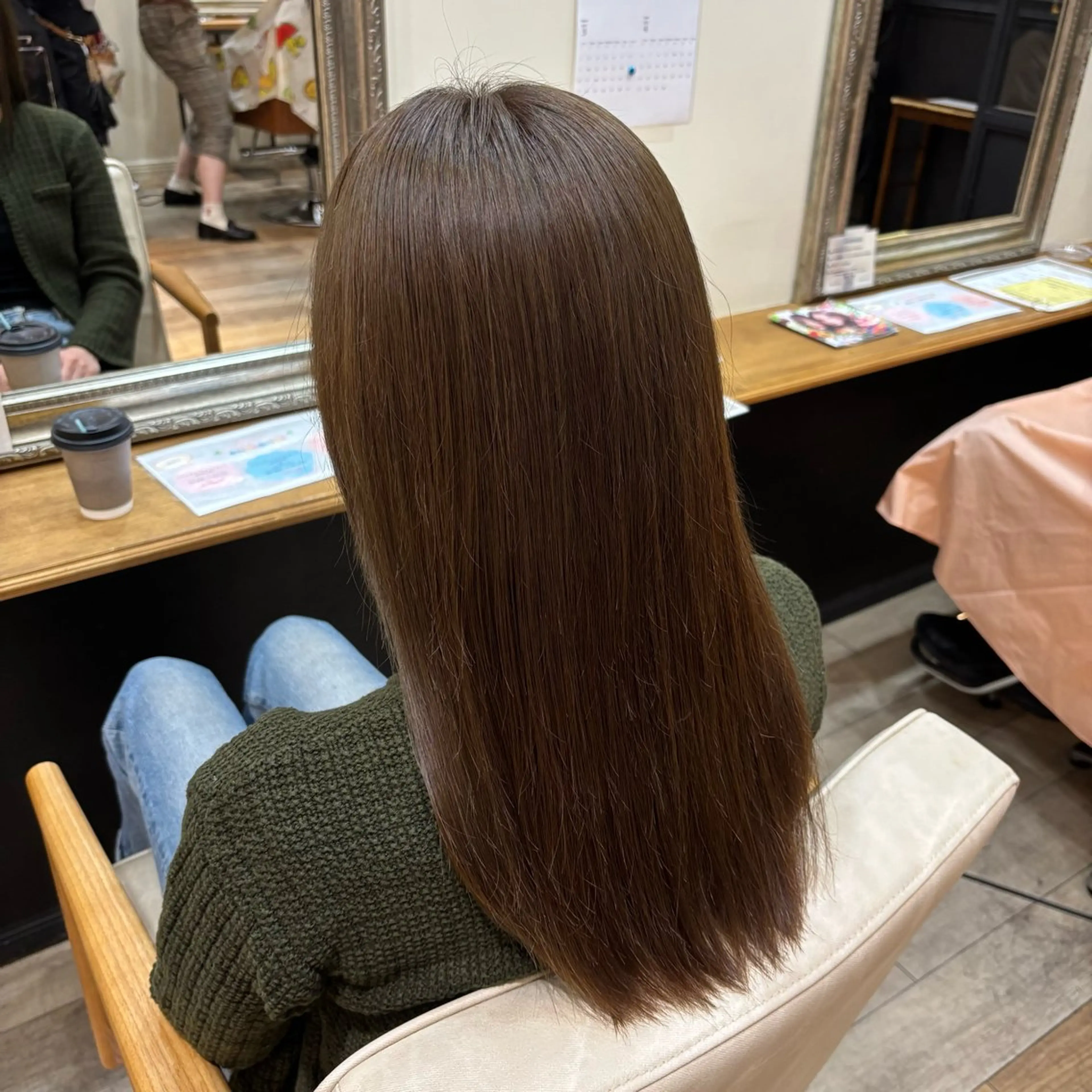 セミロング ヘアカラー ななか /KOKOROのヘアスタイル