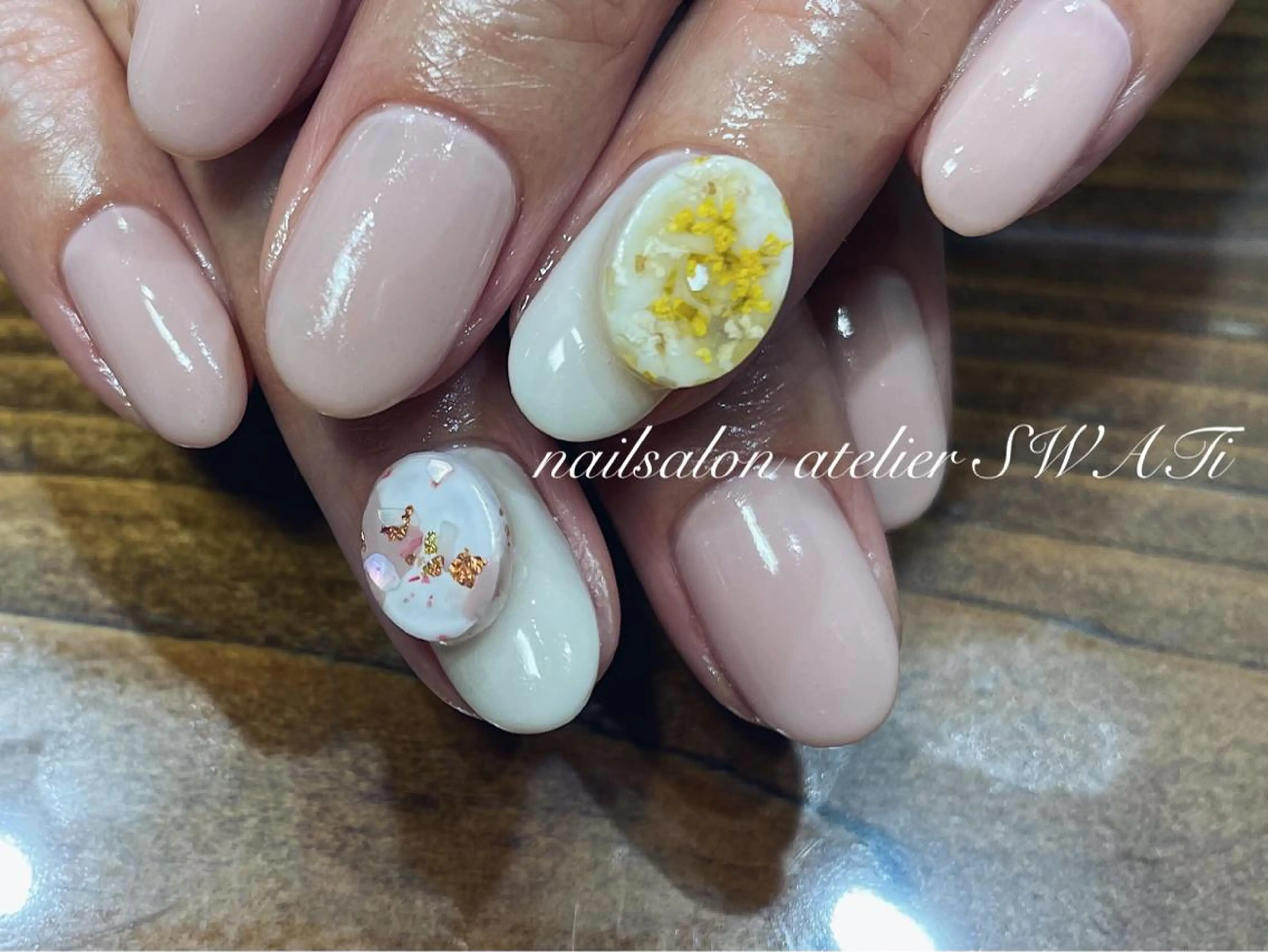 ネイル ハンドネイル ヘアーサロン大野所属・nailsalon SWATiのネイルデザイン