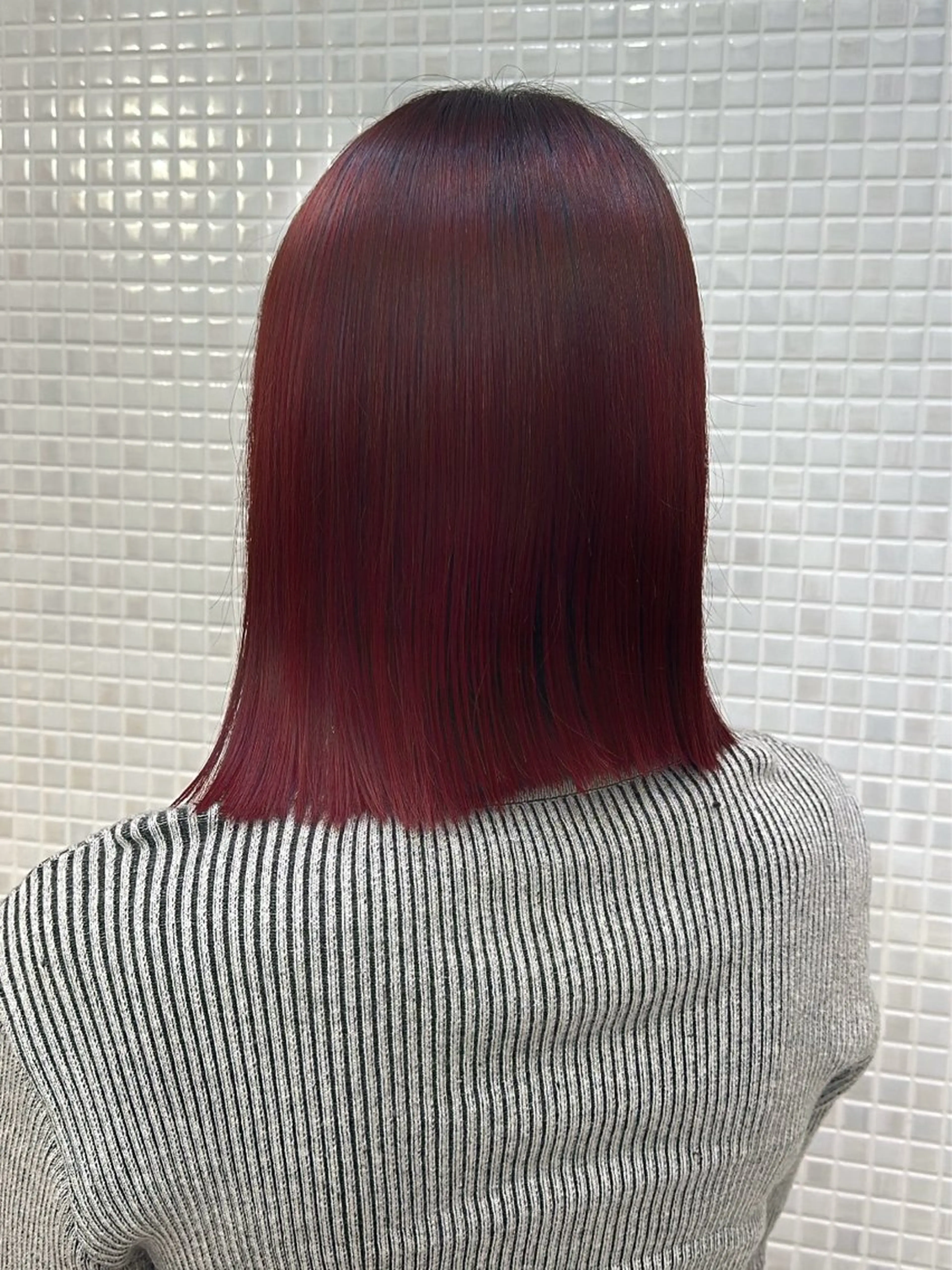 ミディアム カラー ヘアカラー 髪質改善・艶髪カラー 🌷miku🌷のヘアスタイル