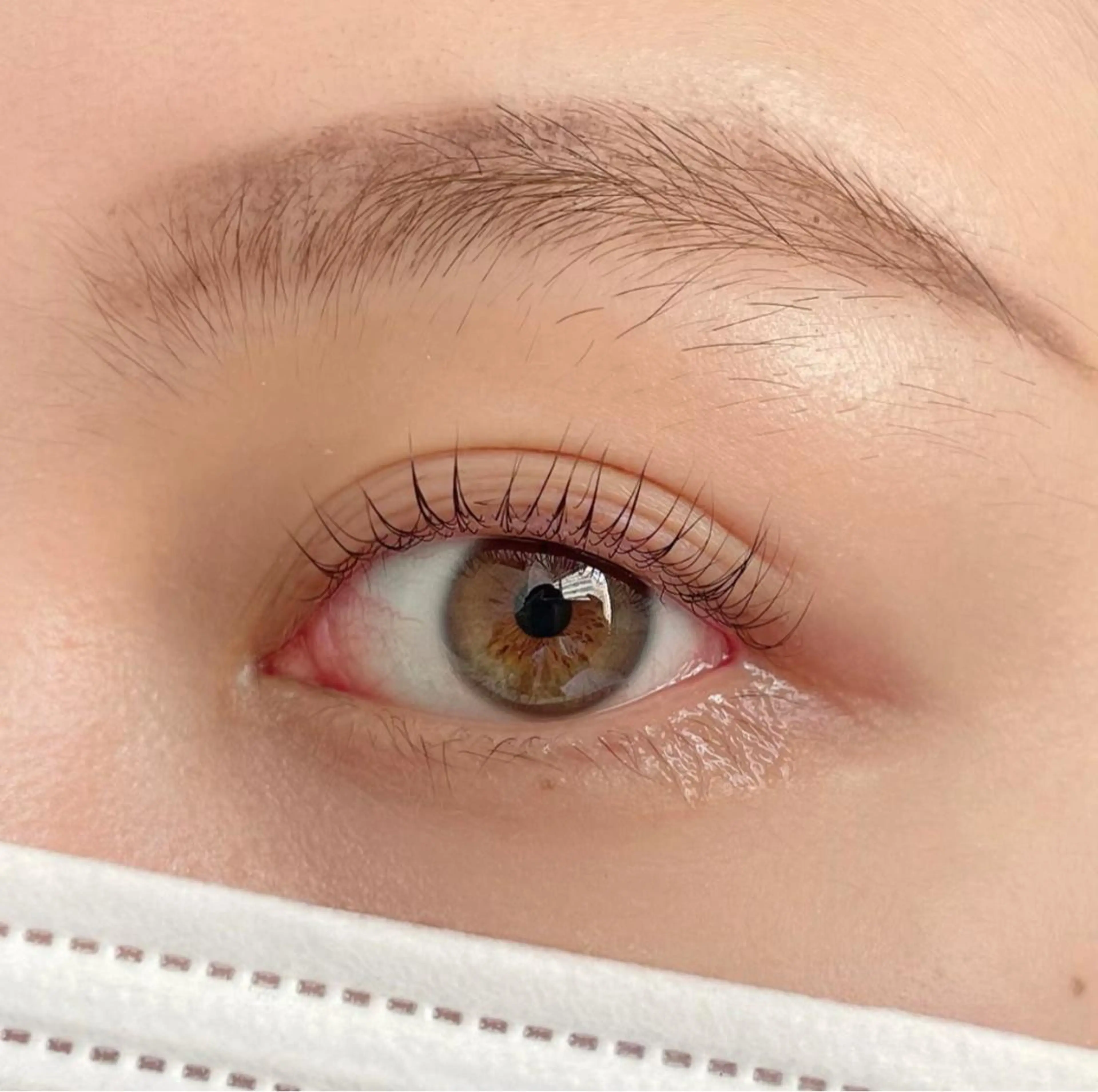 【1番人気おすすめメニュー☀️】まつ毛パーマ+アイパック+アイシャンプー🫧目元のケアをしながらぱっちりまつ毛に💕の写真