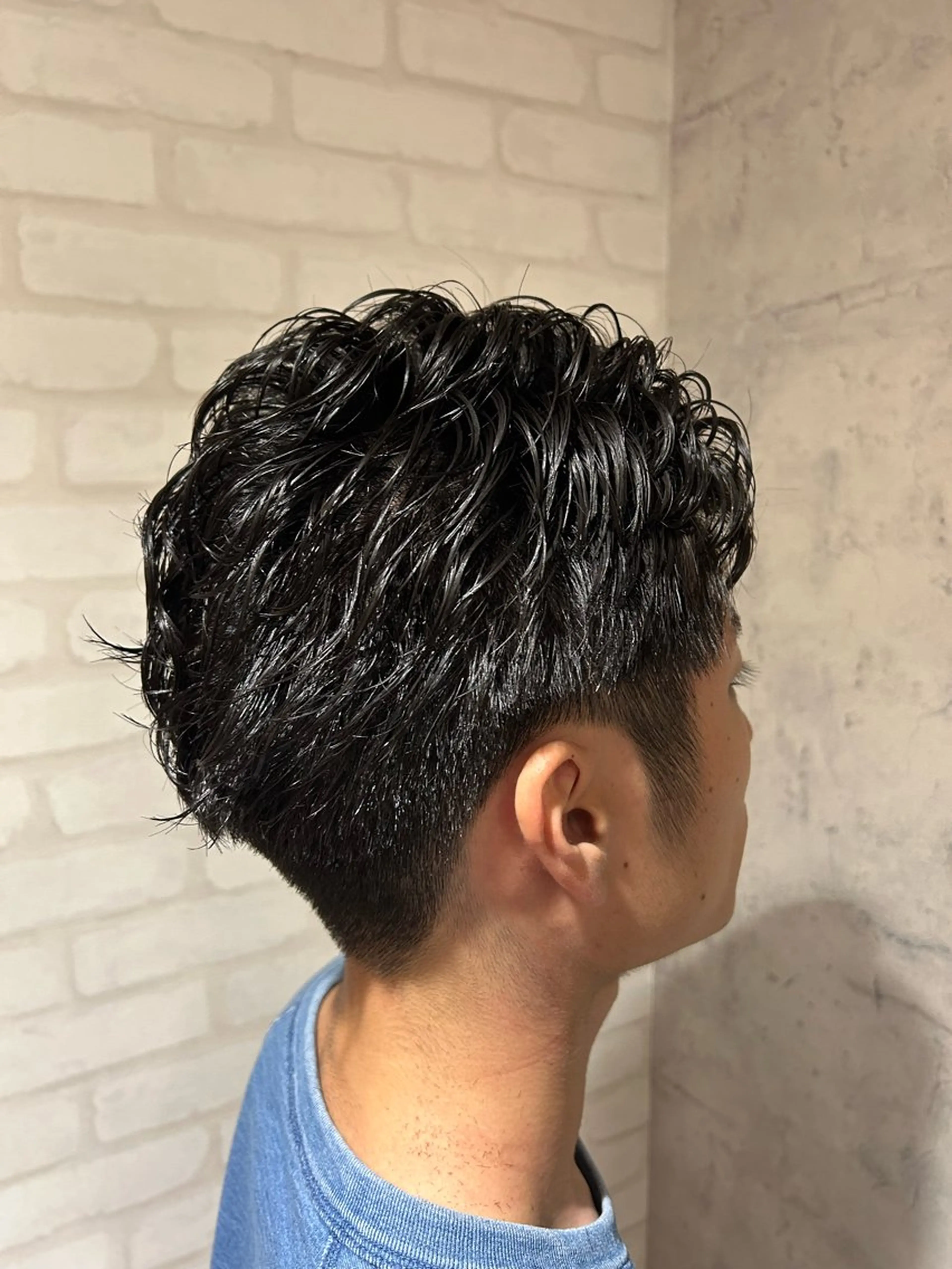 ショート パーマ カット パーマ トリートメント ヘッドスパ パーソナルカラー 診断🍀マリンのヘアスタイル