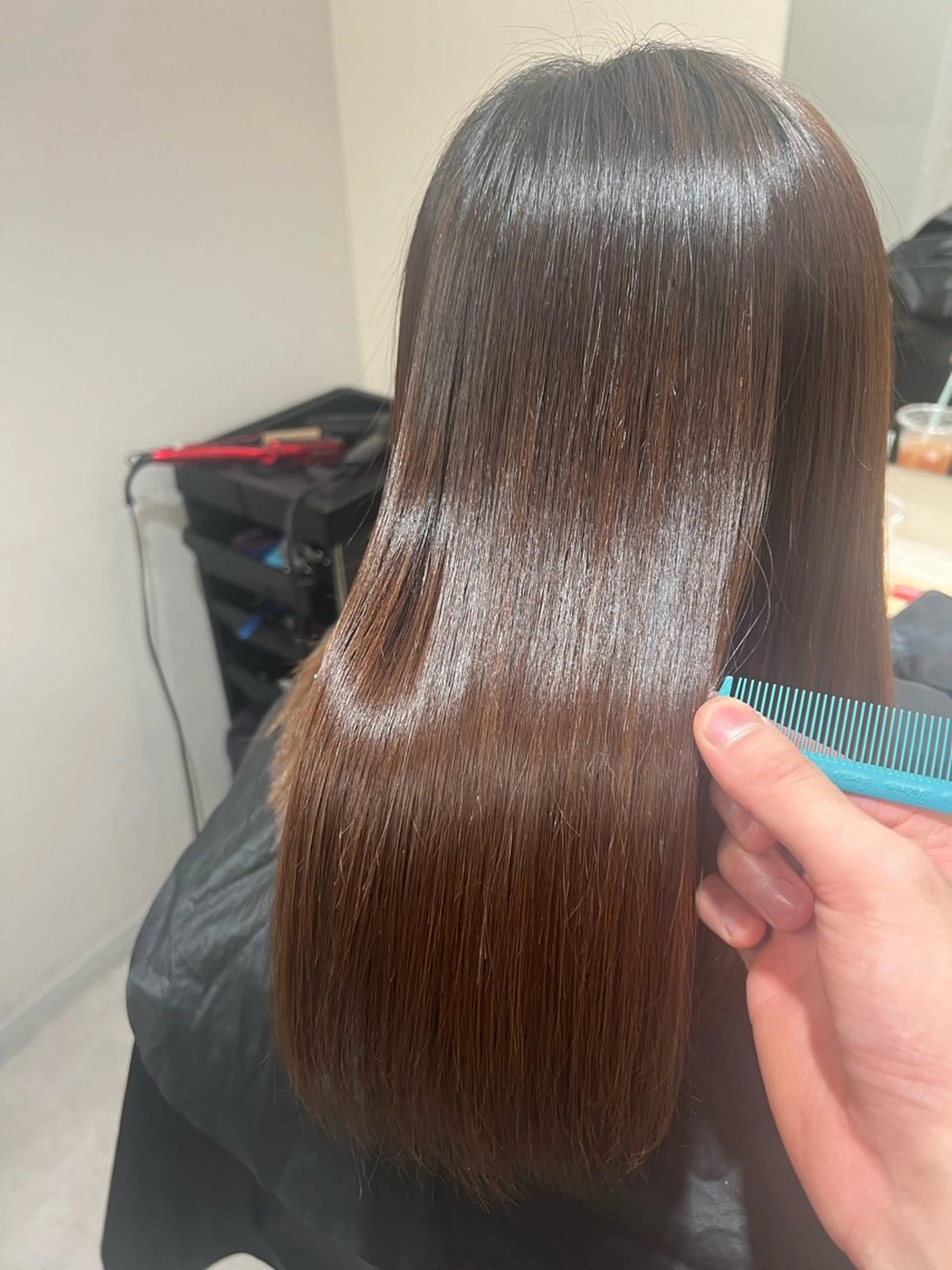 セミロング カラー パーマ ヘアアレンジ メンズ 髪質改善 縮毛矯正 ストレートパーマ emu所属・🌈髪質改善・美髪矯 正・平野瀬乃🌈のヘアスタイル