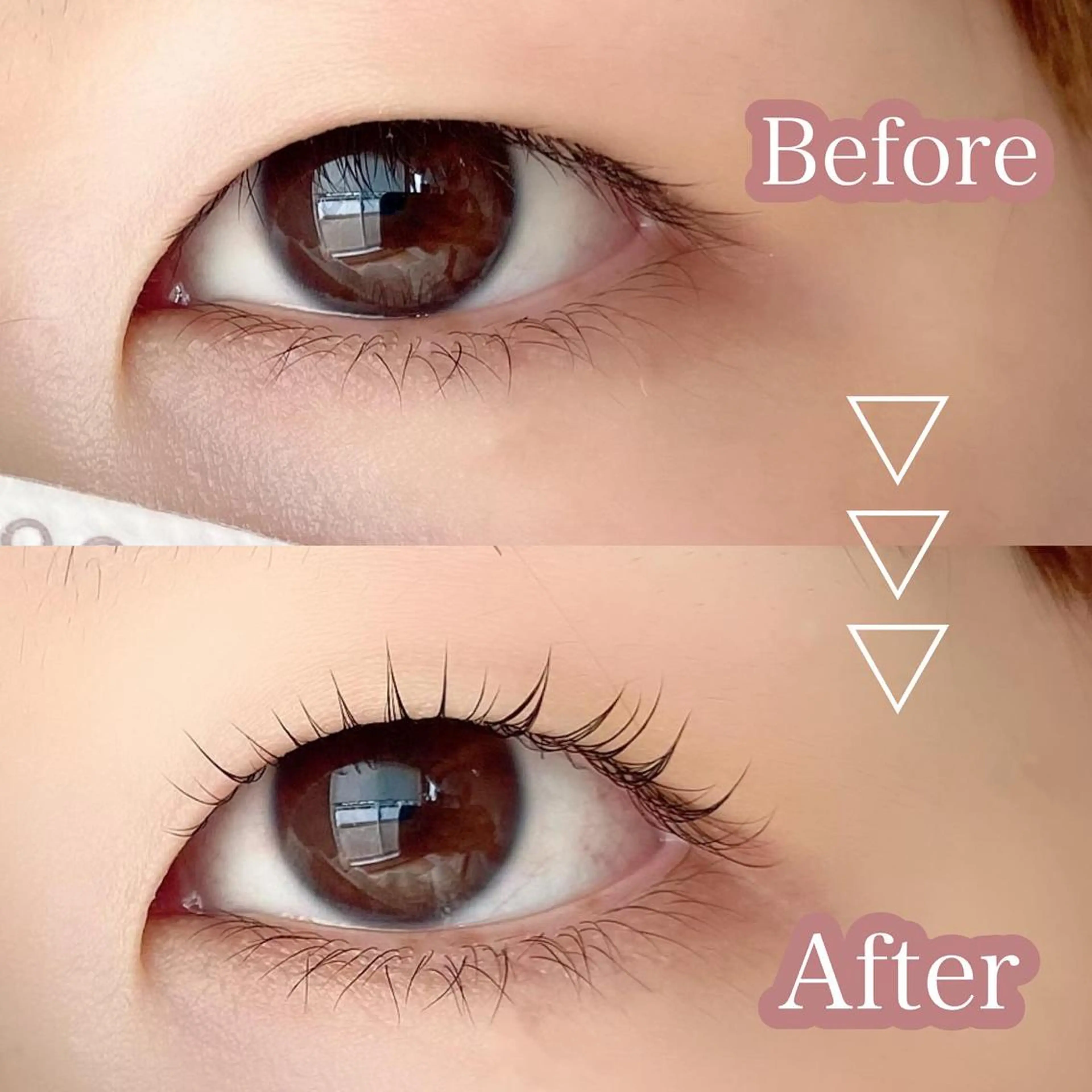 マツエク・マツパ まつげパーマ 一重×まつ毛パーマ 安藤 真結香のマツエク・マツパデザイン