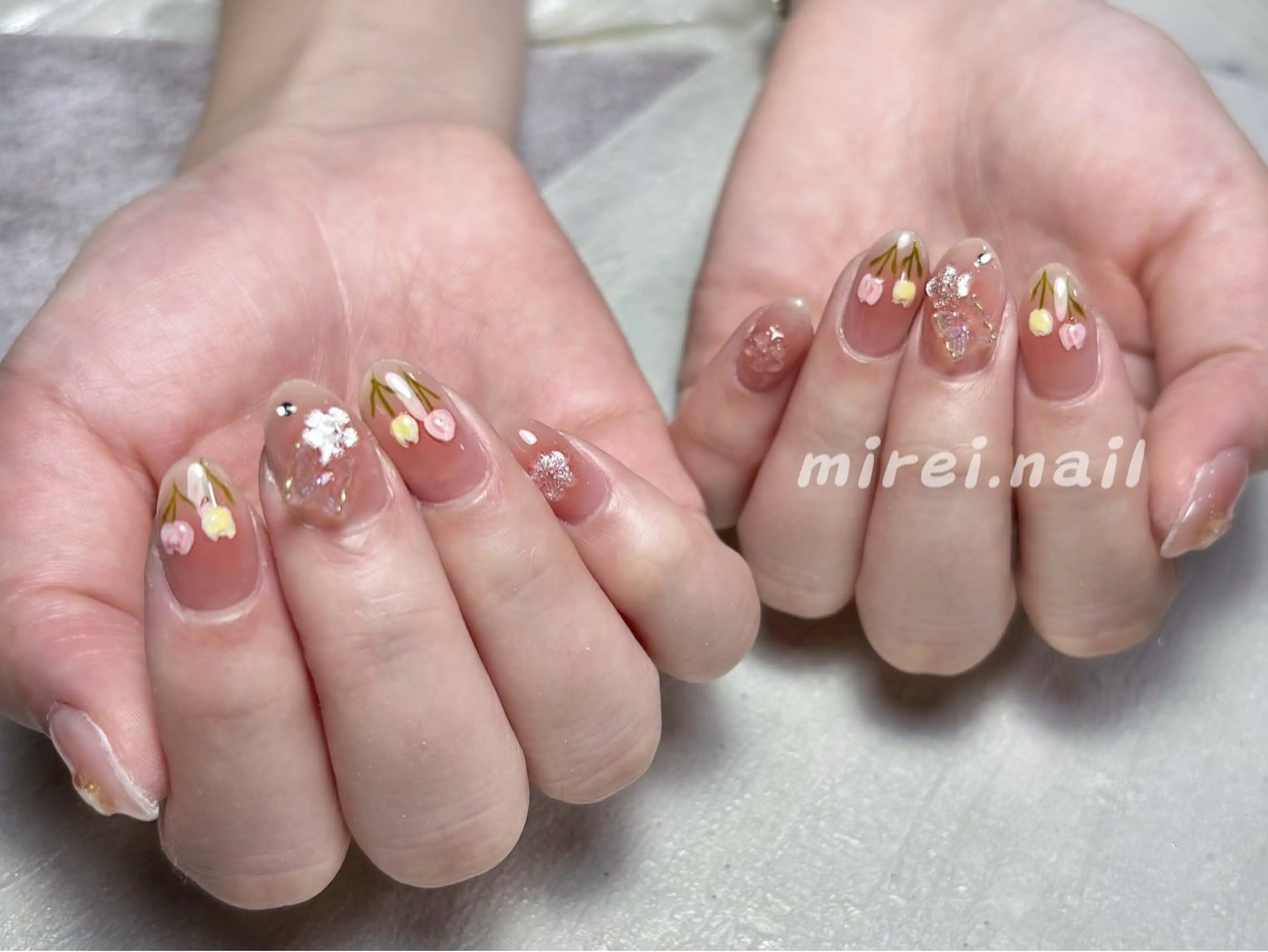 ネイル mirei‘nail所属・jade.vase ミレイのネイルデザイン