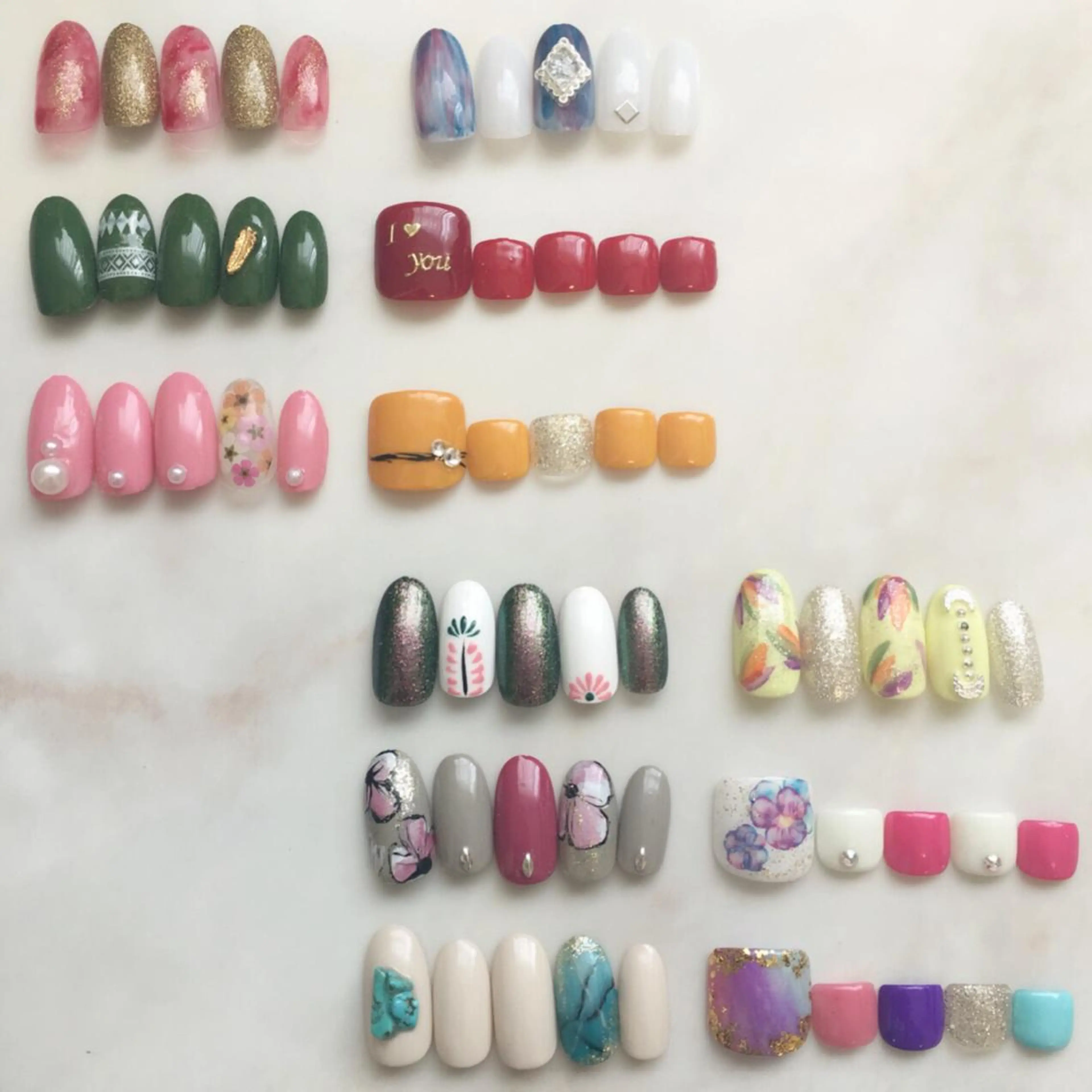 ネイル ネイルチップ KIREIE NAILSのネイルデザイン
