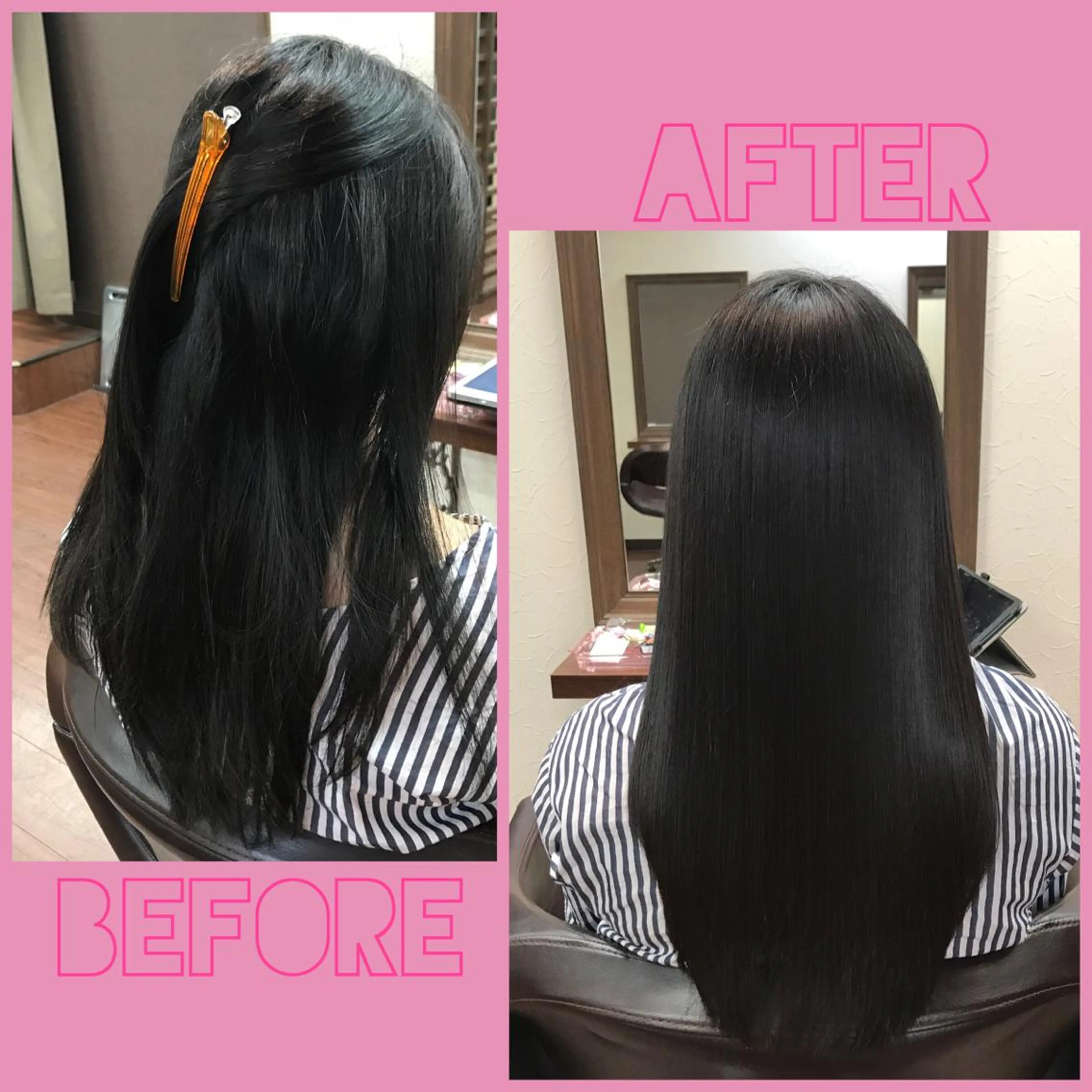 セミロング SHIN/レイヤー カット×クロスパーマのヘアスタイル