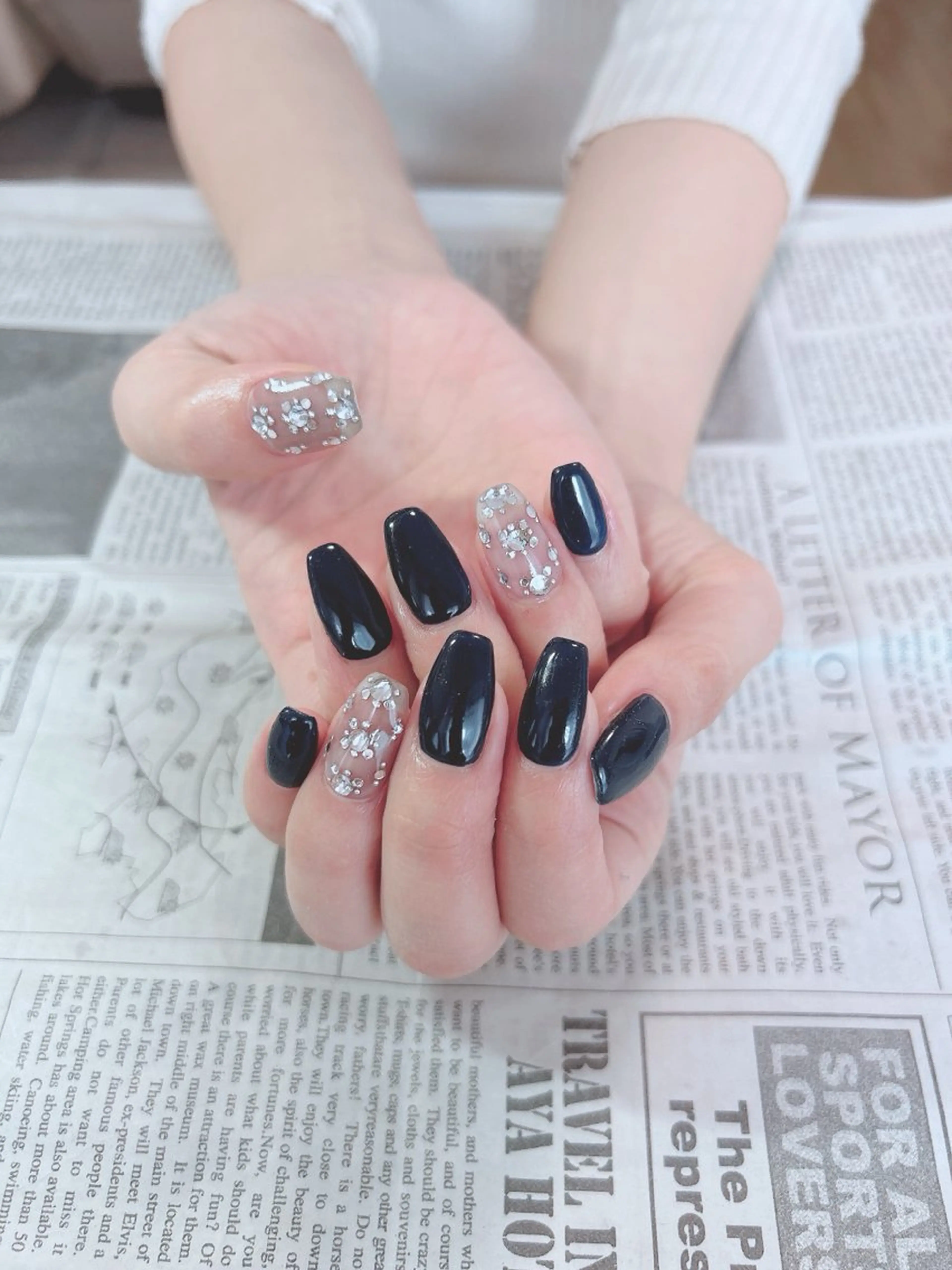 ネイル ハンドネイル ハンドケア 森山 舞のネイルデザイン