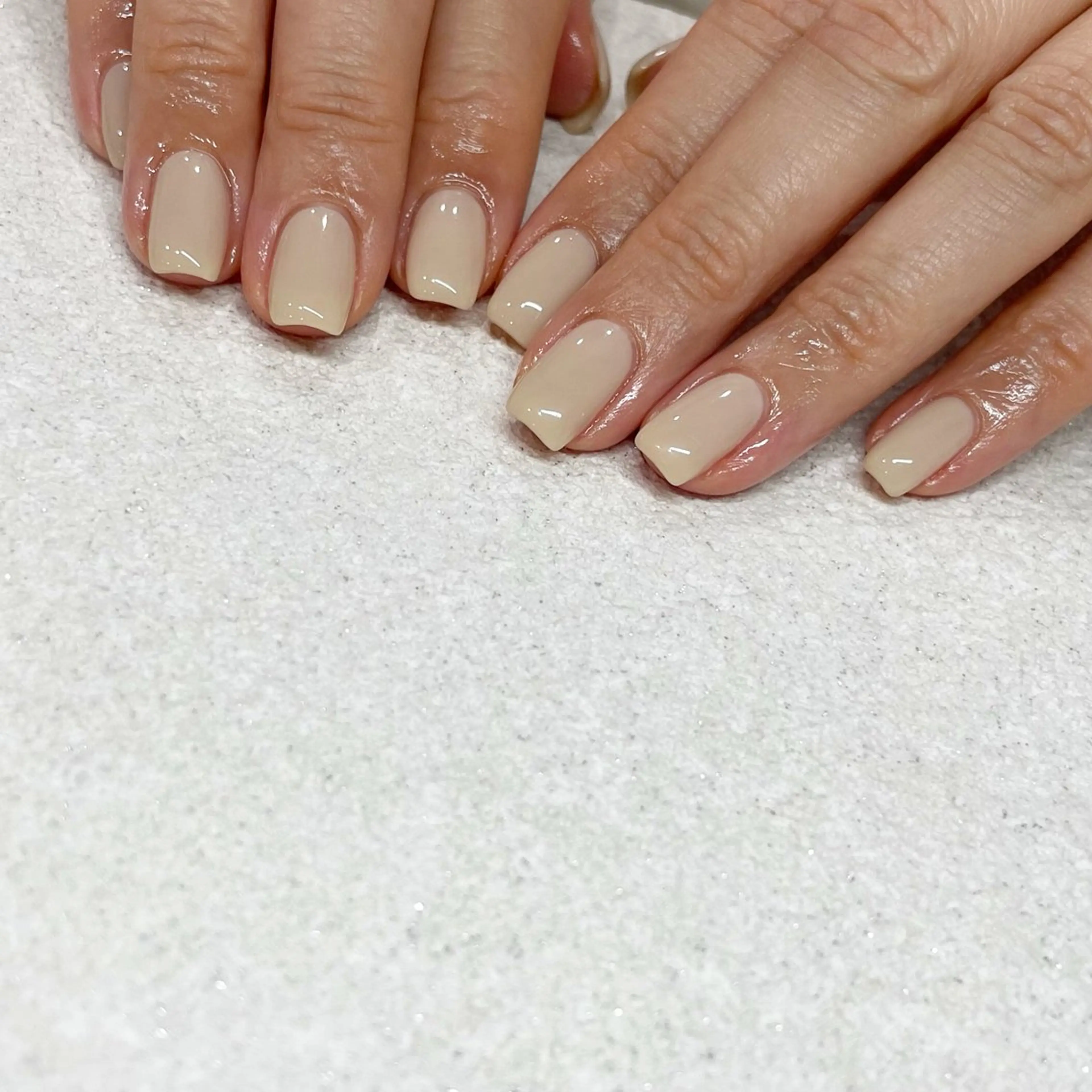 ネイル ジェルネイル スクエアネイル パラジェルサロン 大人女性が通うサロンのネイルデザイン