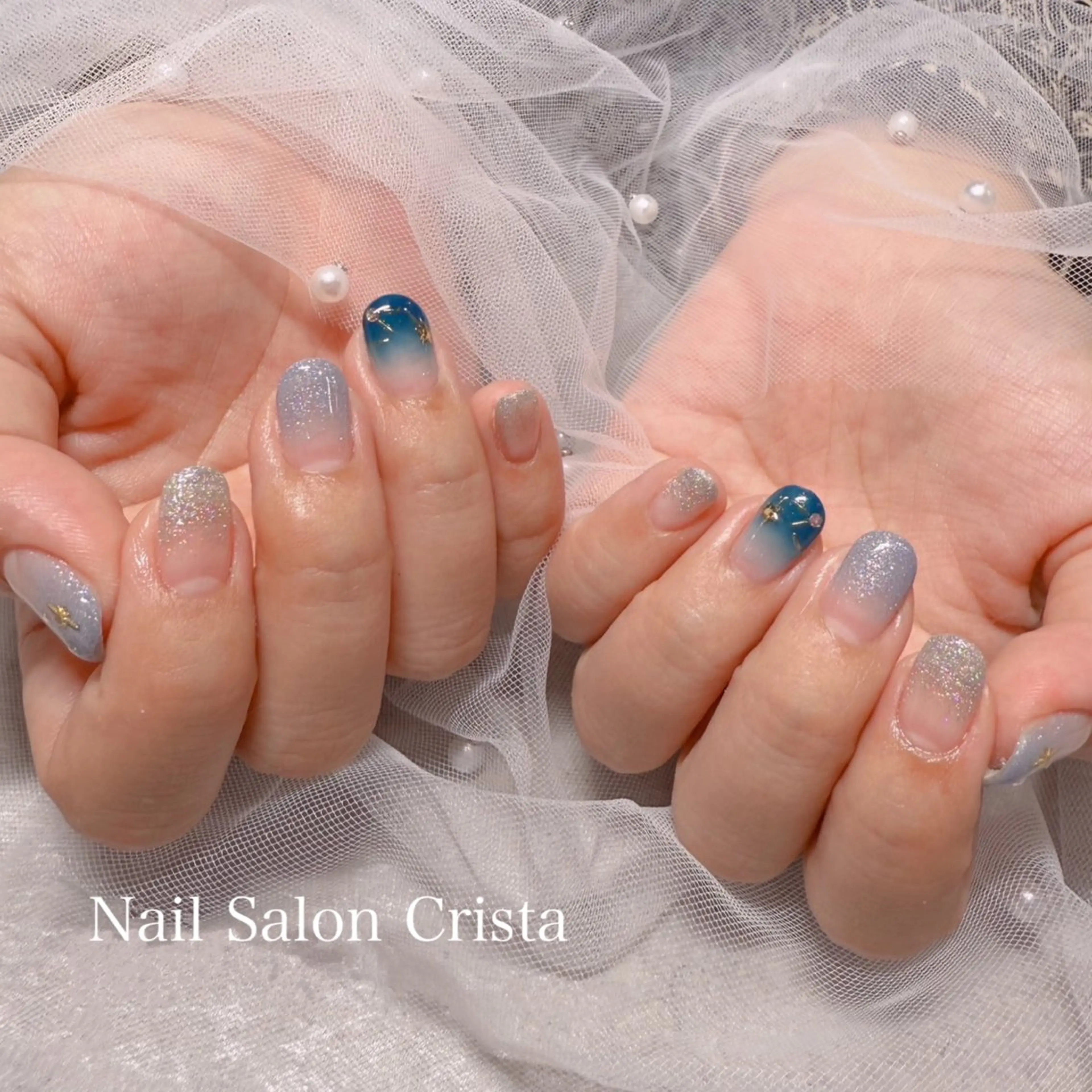 ネイル ジェルネイル パラジェル CRISTA所属・CRISTA MOMOのネイルデザイン